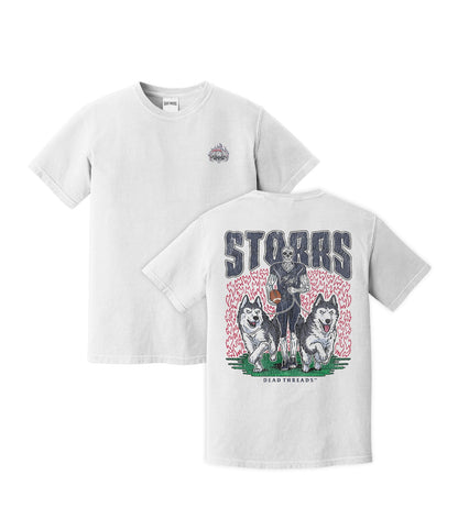 STORRS FOOTBALL - “3 SKULL” PREMIUM T - SHIRT – T-Shirt – Dead Threads Apparel