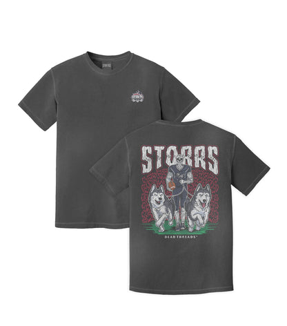 STORRS FOOTBALL - “3 SKULL” PREMIUM T - SHIRT – T-Shirt – Dead Threads Apparel