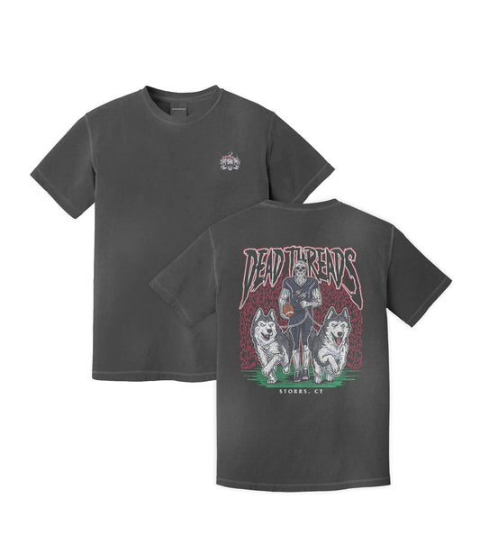 STORRS FOOTBALL - “3 SKULL” PREMIUM T-SHIRT – T-Shirt – Dead Threads Apparel