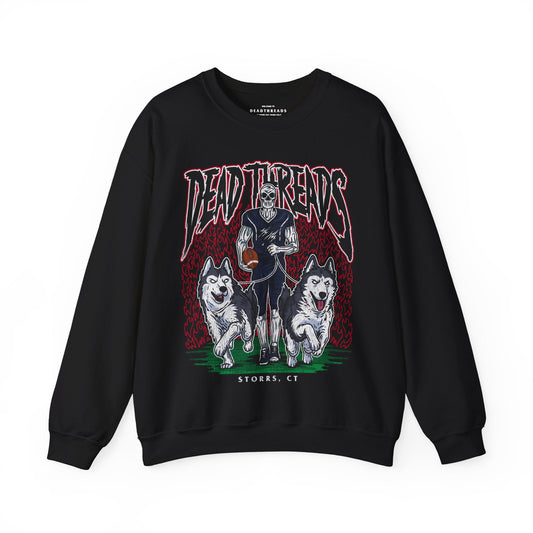 STORRS FOOTBALL - CREWNECK SWEATSHIRT – Sweatshirt – Dead Threads Apparel