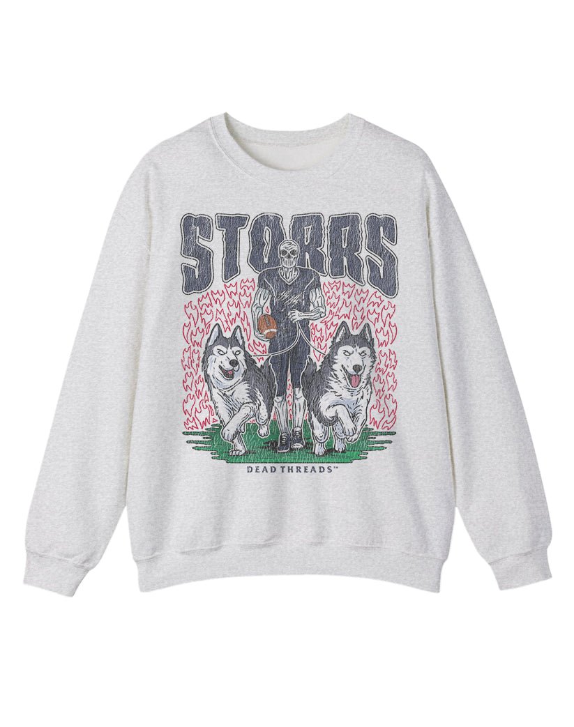 STORRS FOOTBALL CREWNECK SWEATSHIRT – Sweatshirt – Dead Threads Apparel