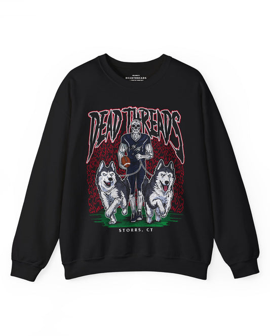 STORRS FOOTBALL - CREWNECK SWEATSHIRT – Sweatshirt – Dead Threads Apparel