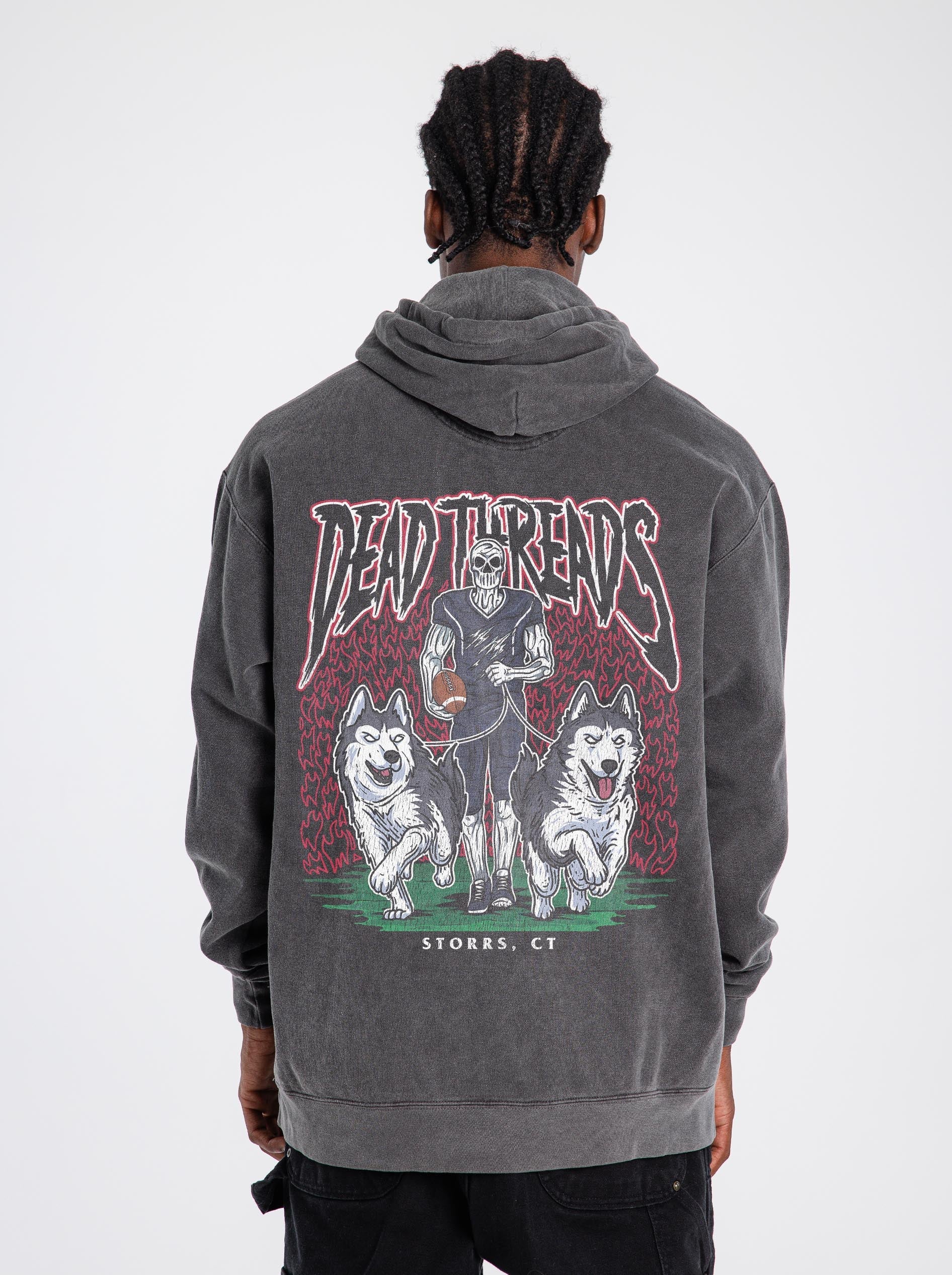 STORRS FOOTBALL - “DT ESSENTIAL" HOODIE – Hoodie – Dead Threads Apparel