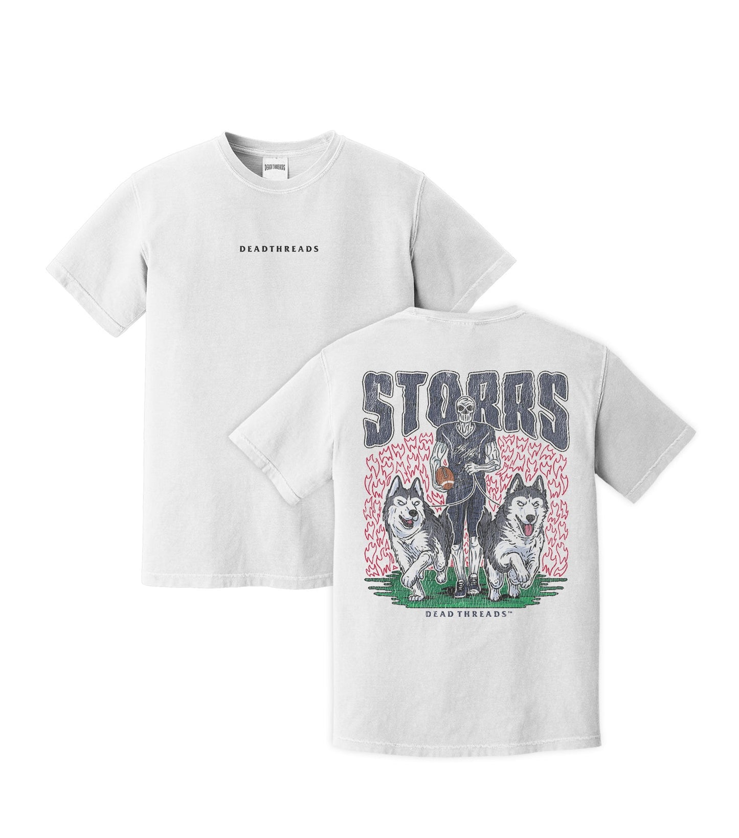STORRS FOOTBALL - “DT ESSENTIAL" PREMIUM T - SHIRT – T-Shirt – Dead Threads Apparel