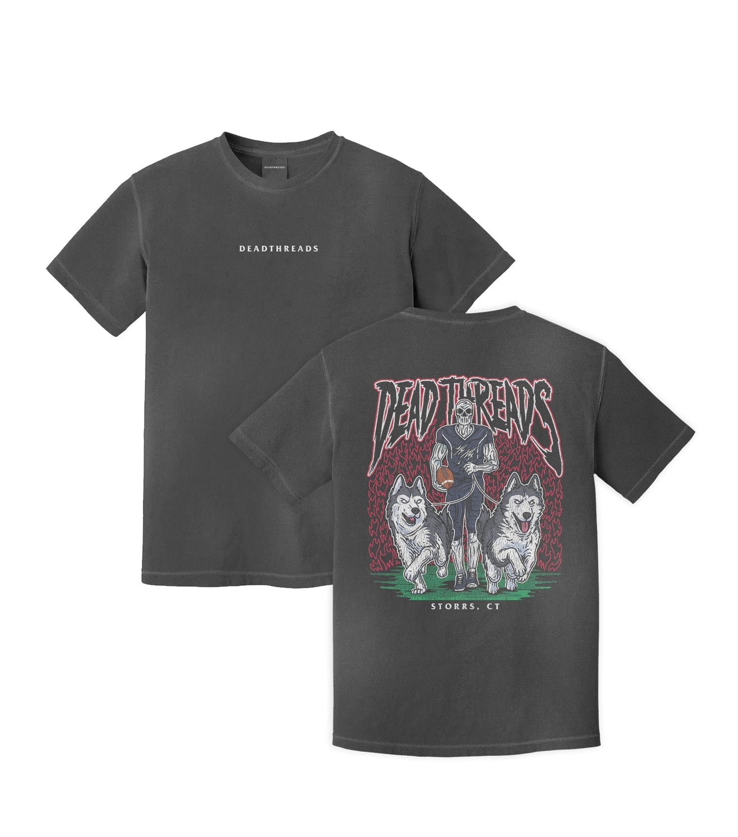 STORRS FOOTBALL - “DT ESSENTIAL" PREMIUM T-SHIRT – T-Shirt – Dead Threads Apparel