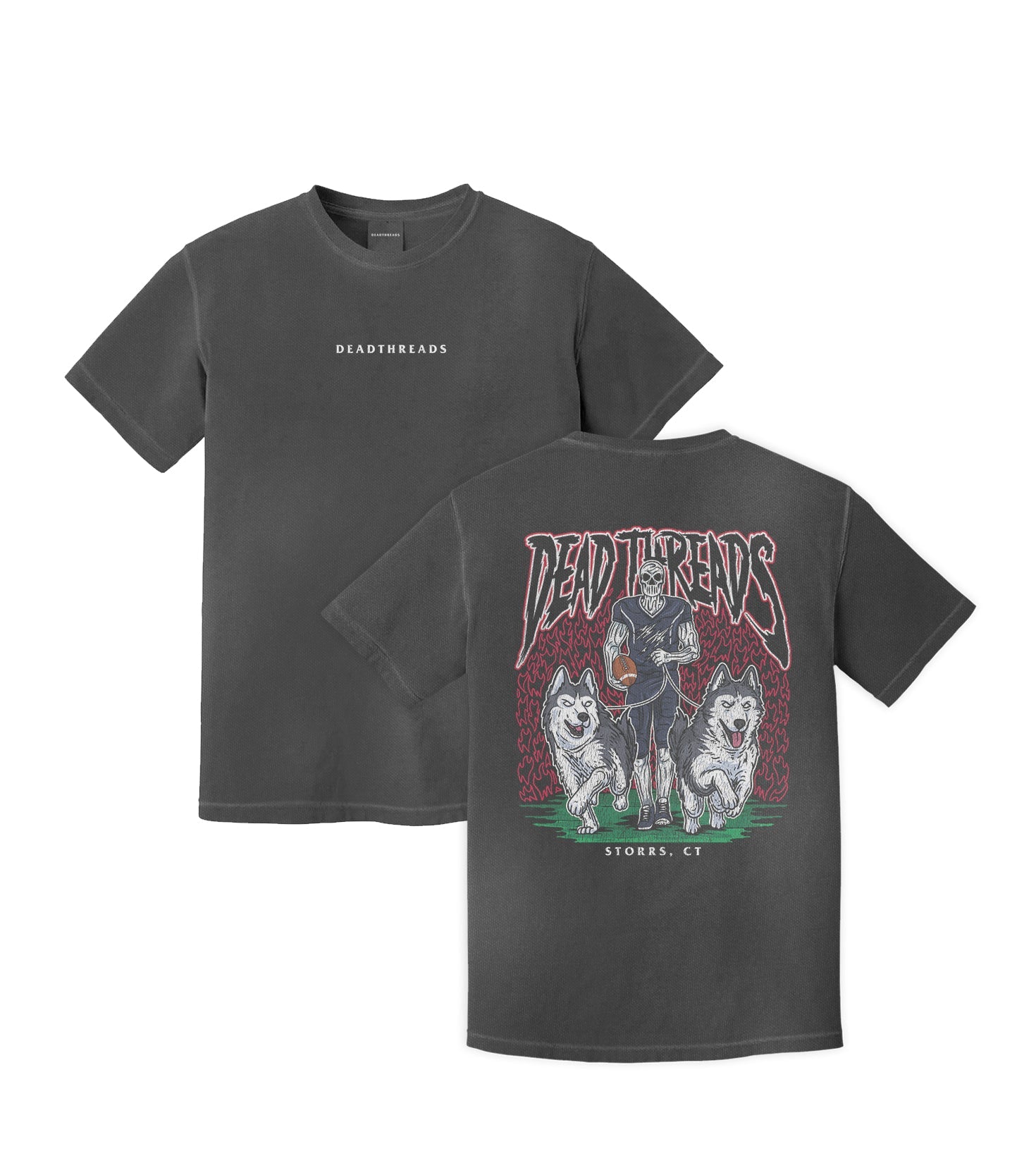 STORRS FOOTBALL - “DT ESSENTIAL" PREMIUM T-SHIRT – T-Shirt – Dead Threads Apparel
