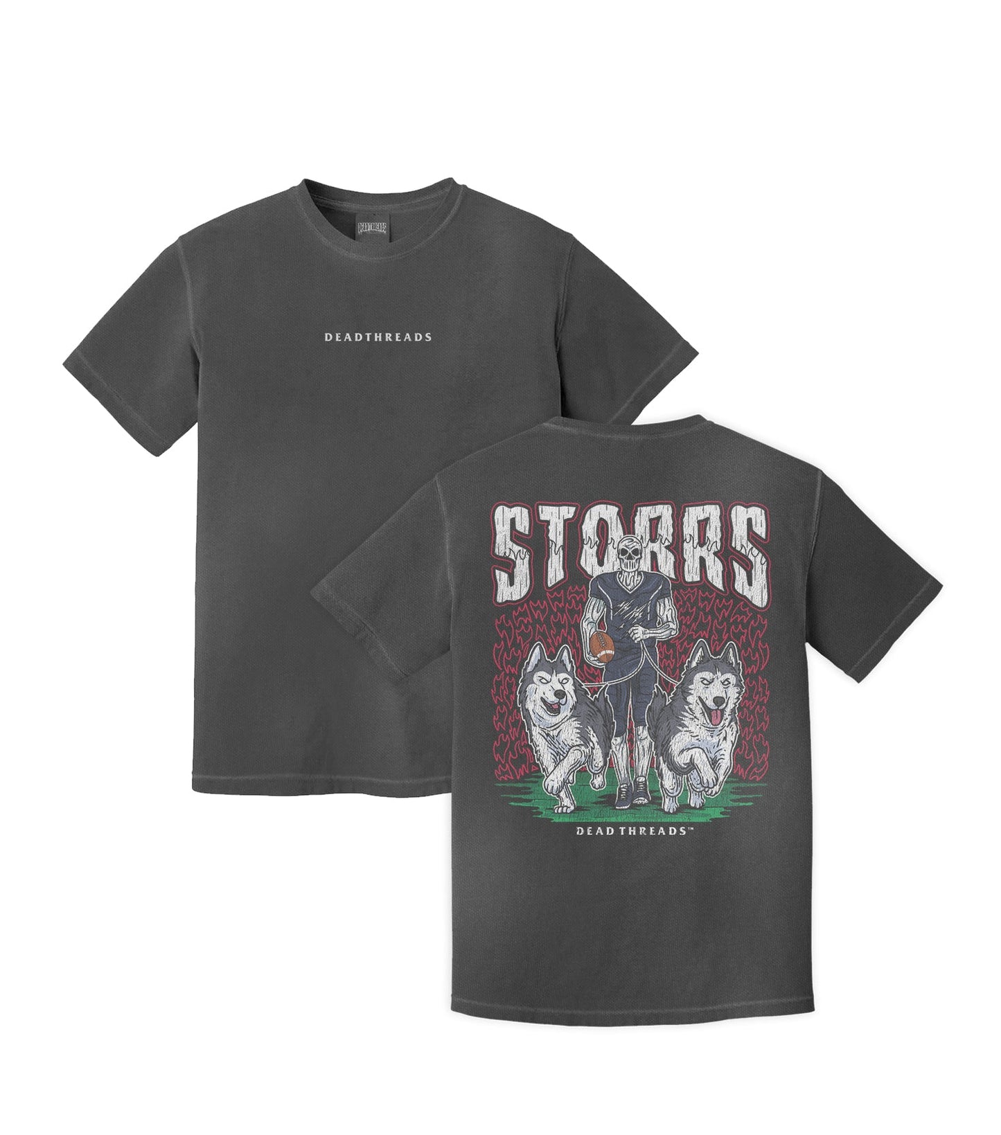 STORRS FOOTBALL - “DT ESSENTIAL" PREMIUM T - SHIRT – T-Shirt – Dead Threads Apparel
