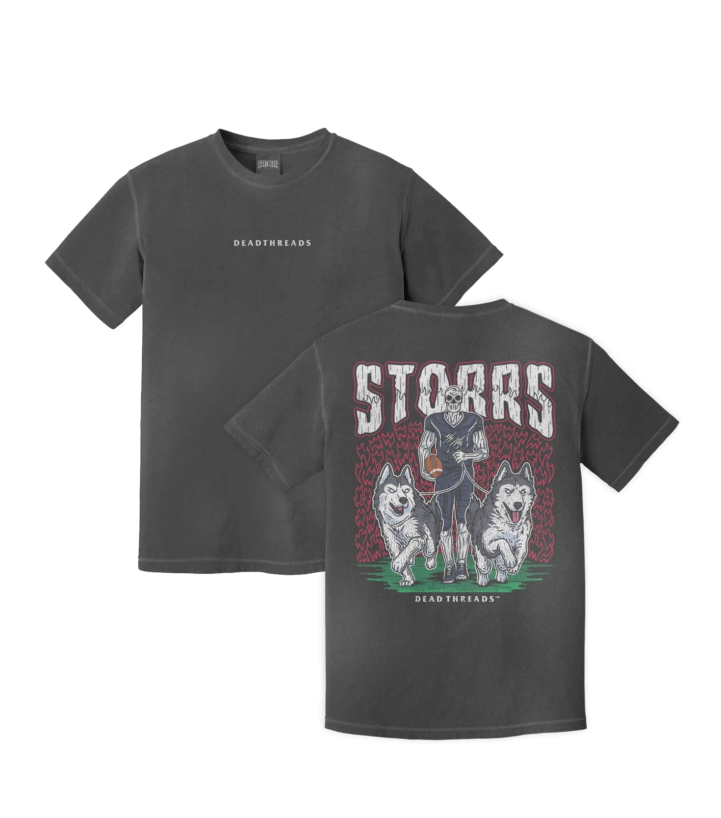 STORRS FOOTBALL - “DT ESSENTIAL" PREMIUM T - SHIRT – T-Shirt – Dead Threads Apparel