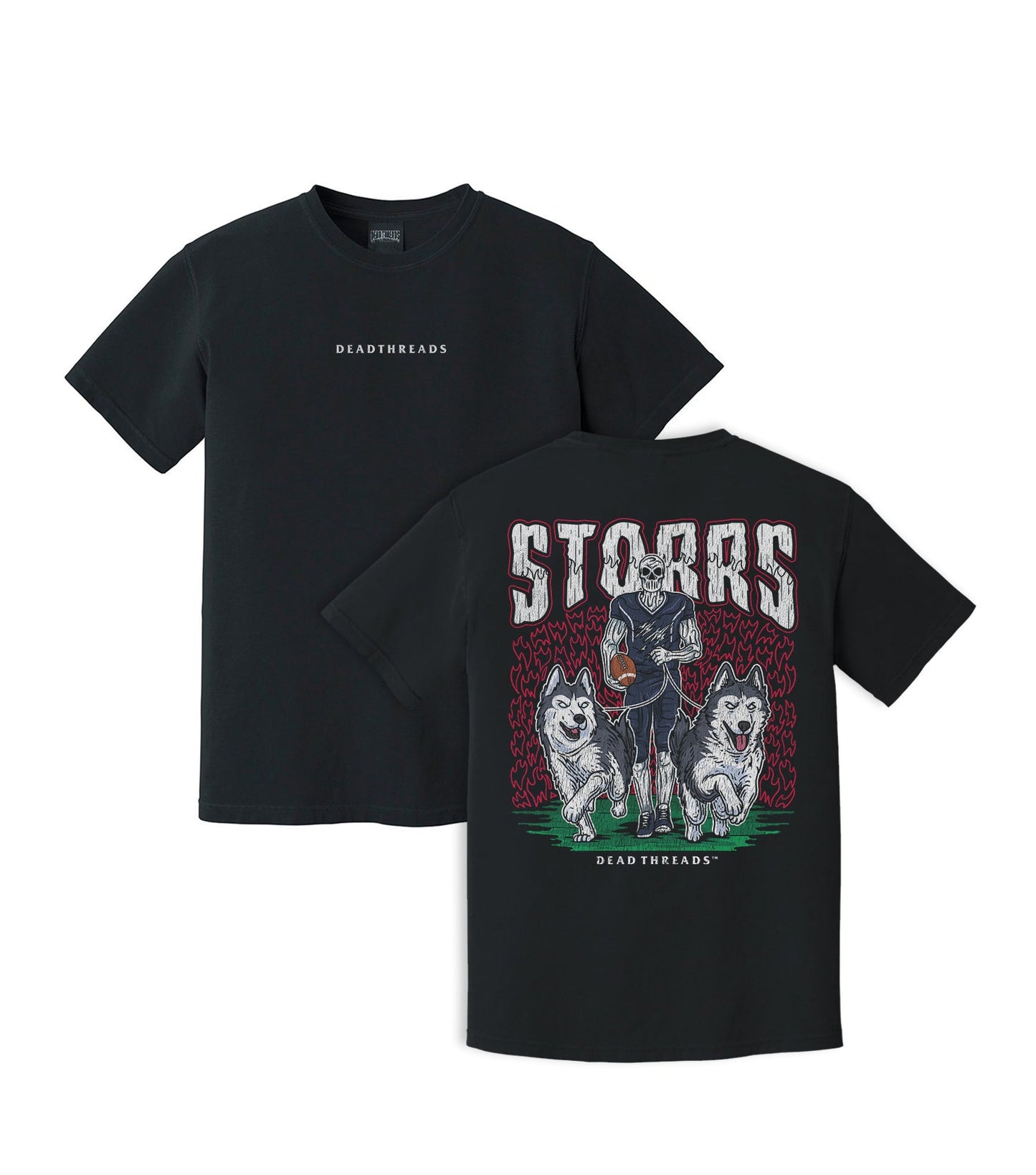 STORRS FOOTBALL - “DT ESSENTIAL" PREMIUM T - SHIRT – T-Shirt – Dead Threads Apparel
