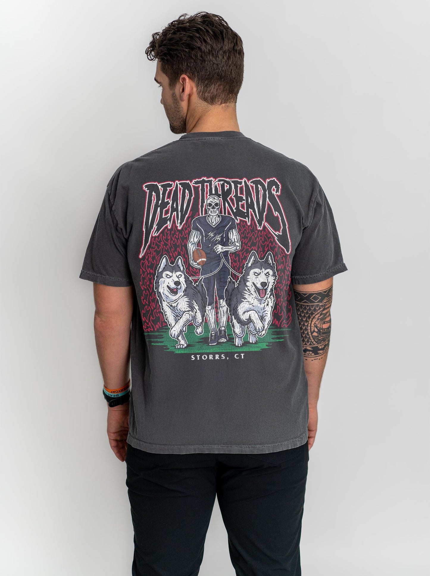 STORRS FOOTBALL - “DT ESSENTIAL" PREMIUM T-SHIRT – T-Shirt – Dead Threads Apparel