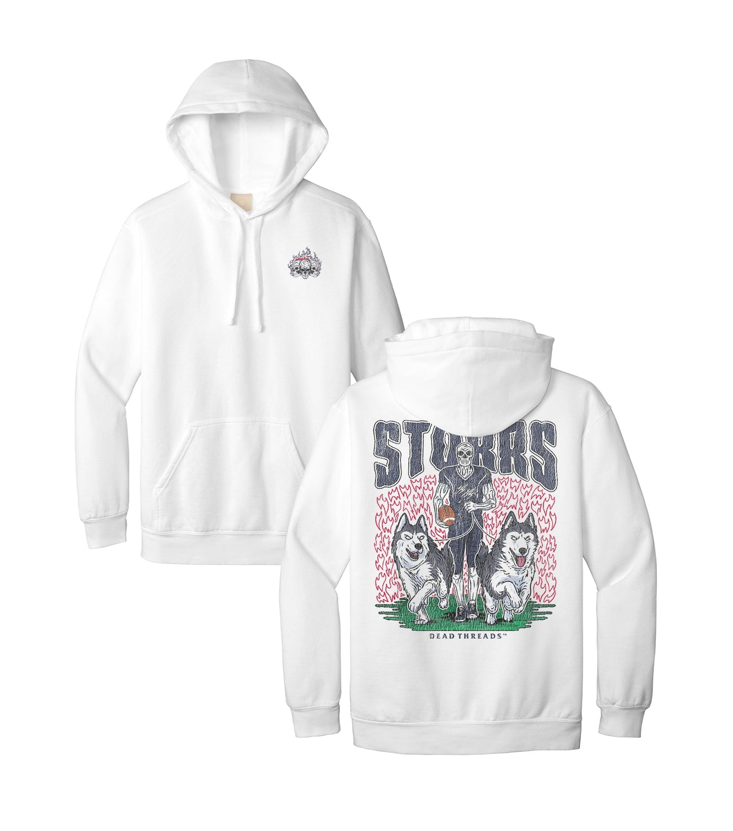 STORRS FOOTBALL - HOODIE – Hoodie – Dead Threads Apparel
