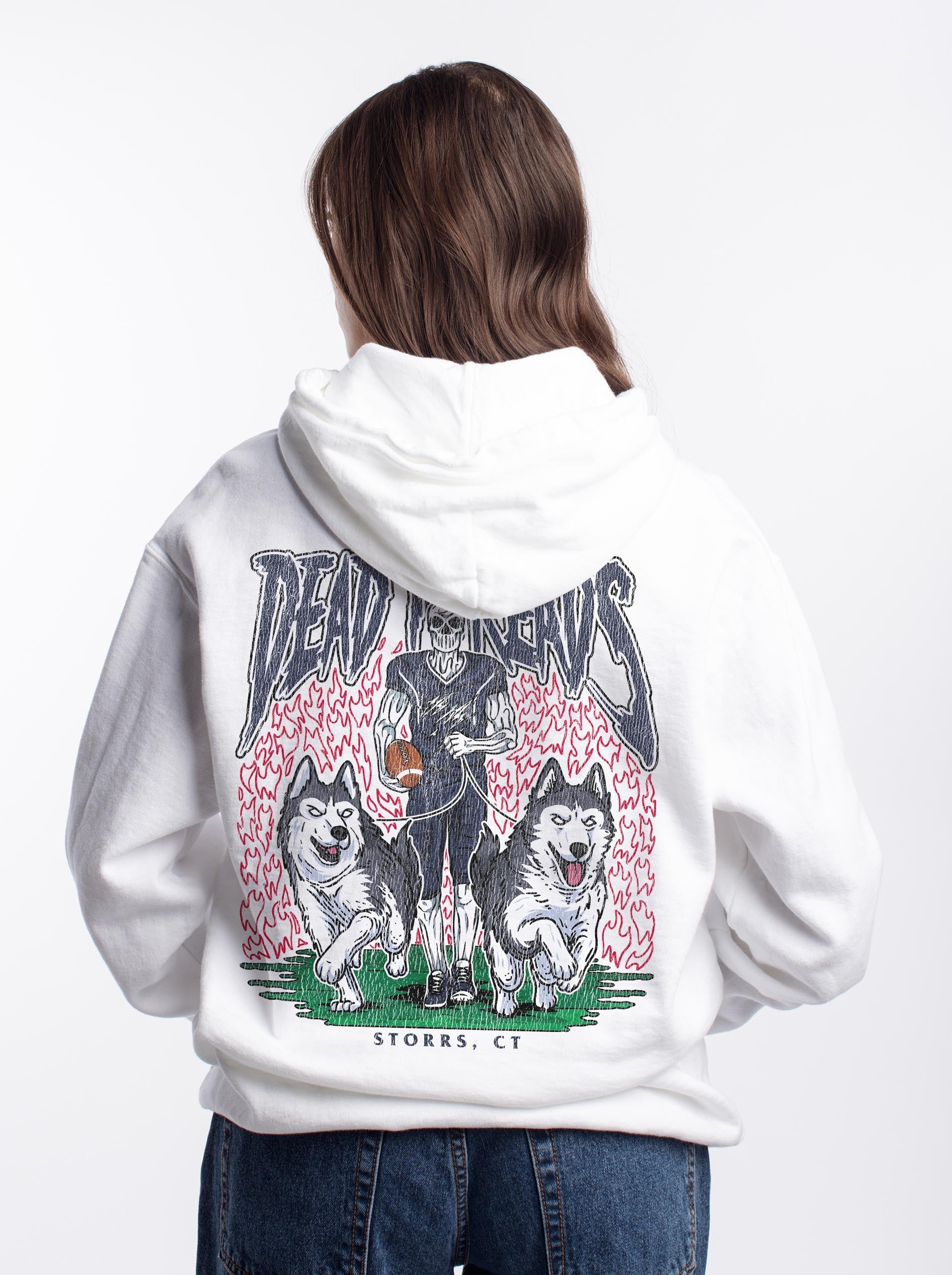 STORRS FOOTBALL - HOODIE – Hoodie – Dead Threads Apparel