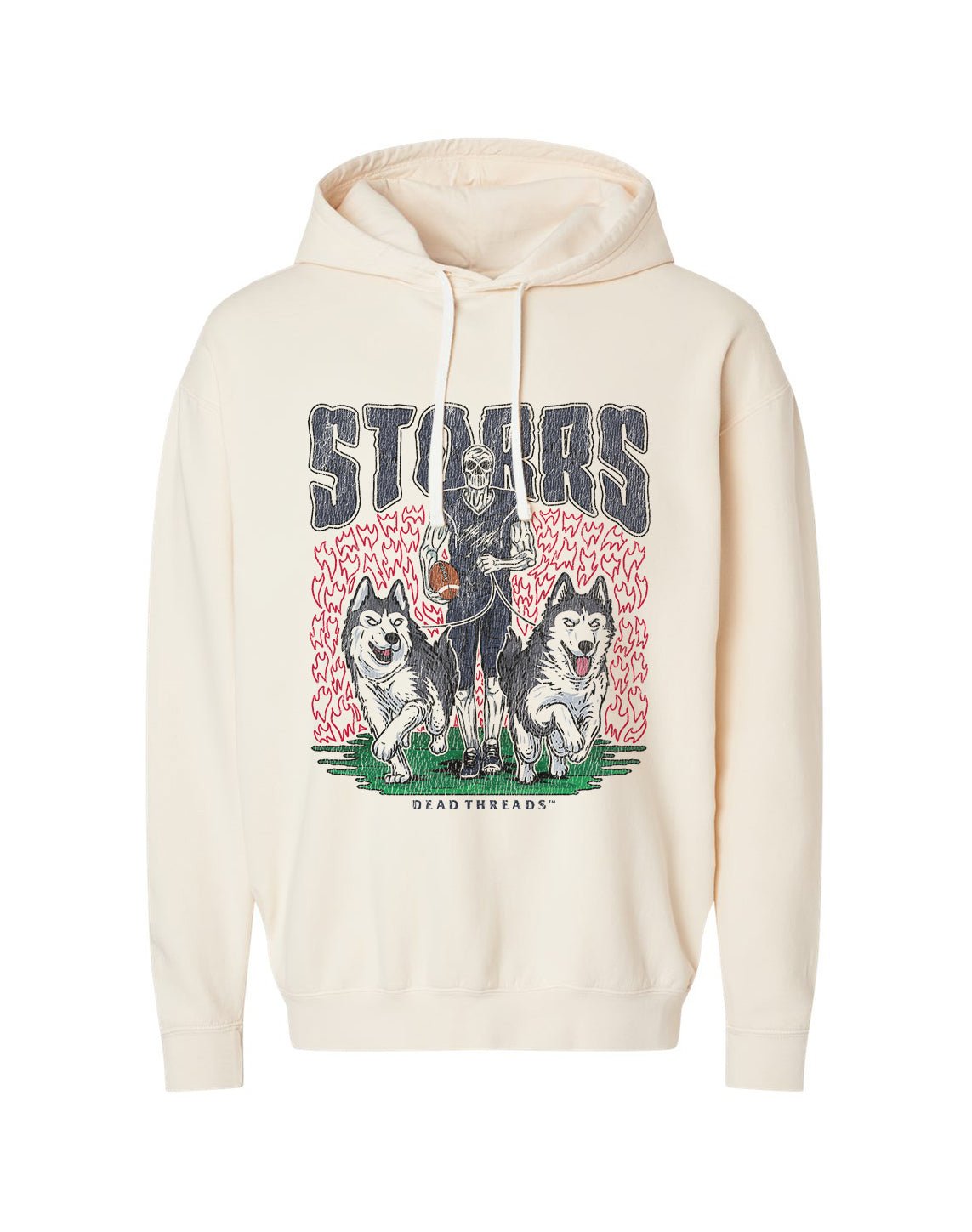 STORRS FOOTBALL - LIGHTWEIGHT HOODIE – Lightweight – Dead Threads Apparel