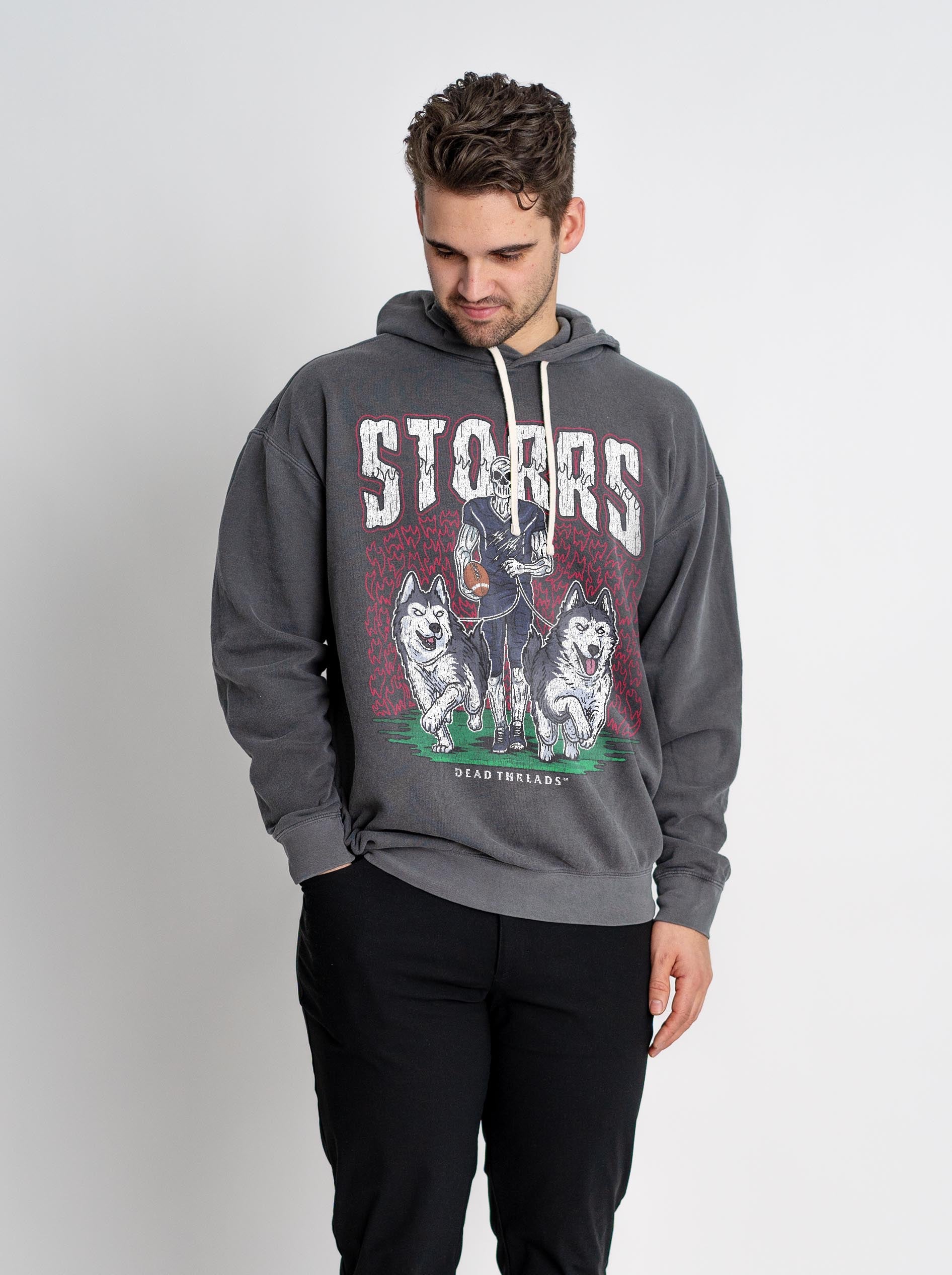 STORRS FOOTBALL - LIGHTWEIGHT HOODIE – Lightweight – Dead Threads Apparel