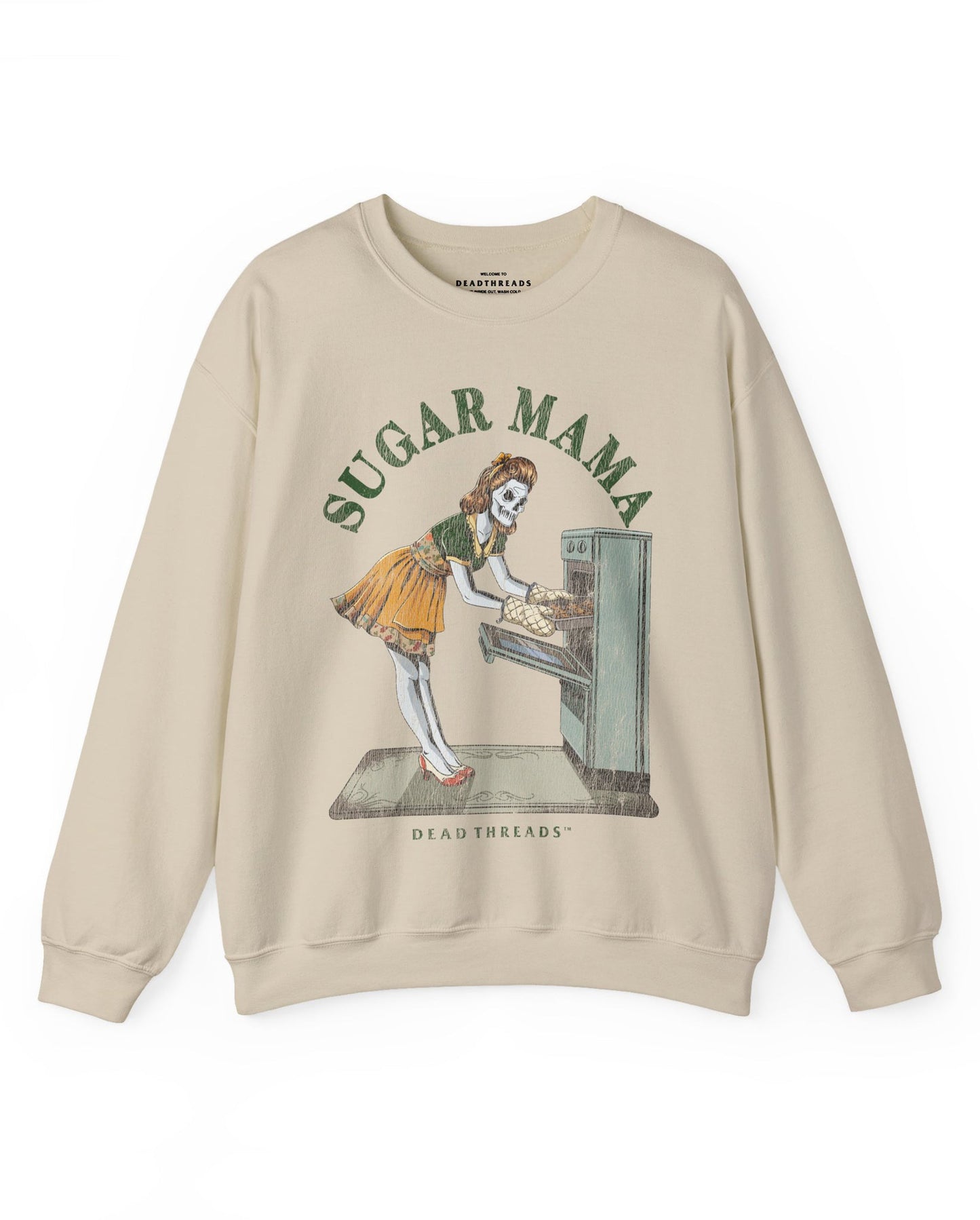 SUGAR MAMA CREWNECK SWEATSHIRT – Sweatshirt – Dead Threads Apparel