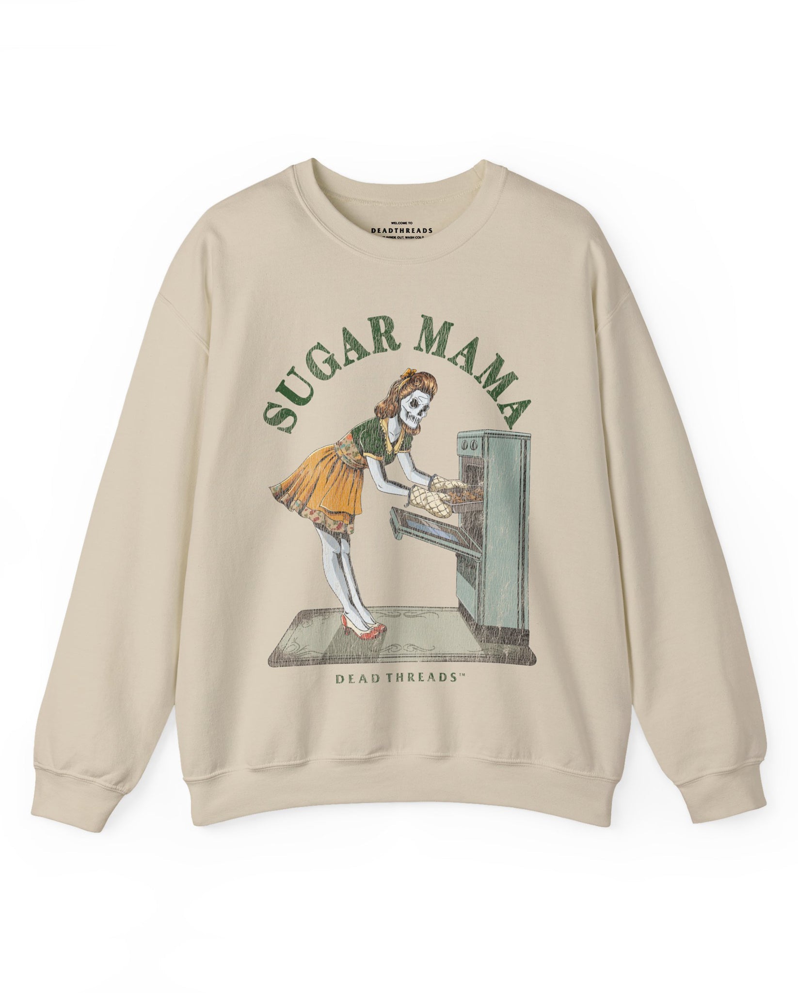 SUGAR MAMA CREWNECK SWEATSHIRT – Sweatshirt – Dead Threads Apparel