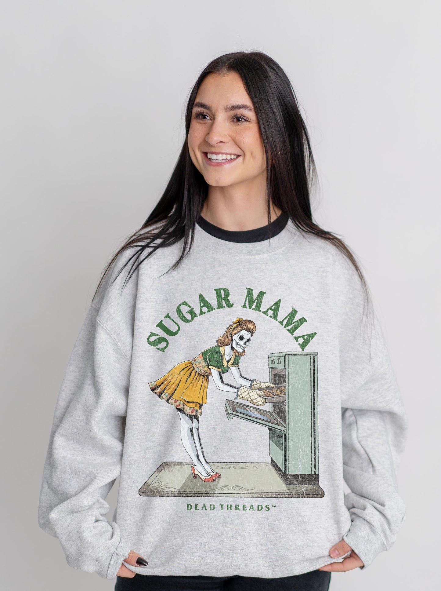 SUGAR MAMA CREWNECK SWEATSHIRT – Sweatshirt – Dead Threads Apparel