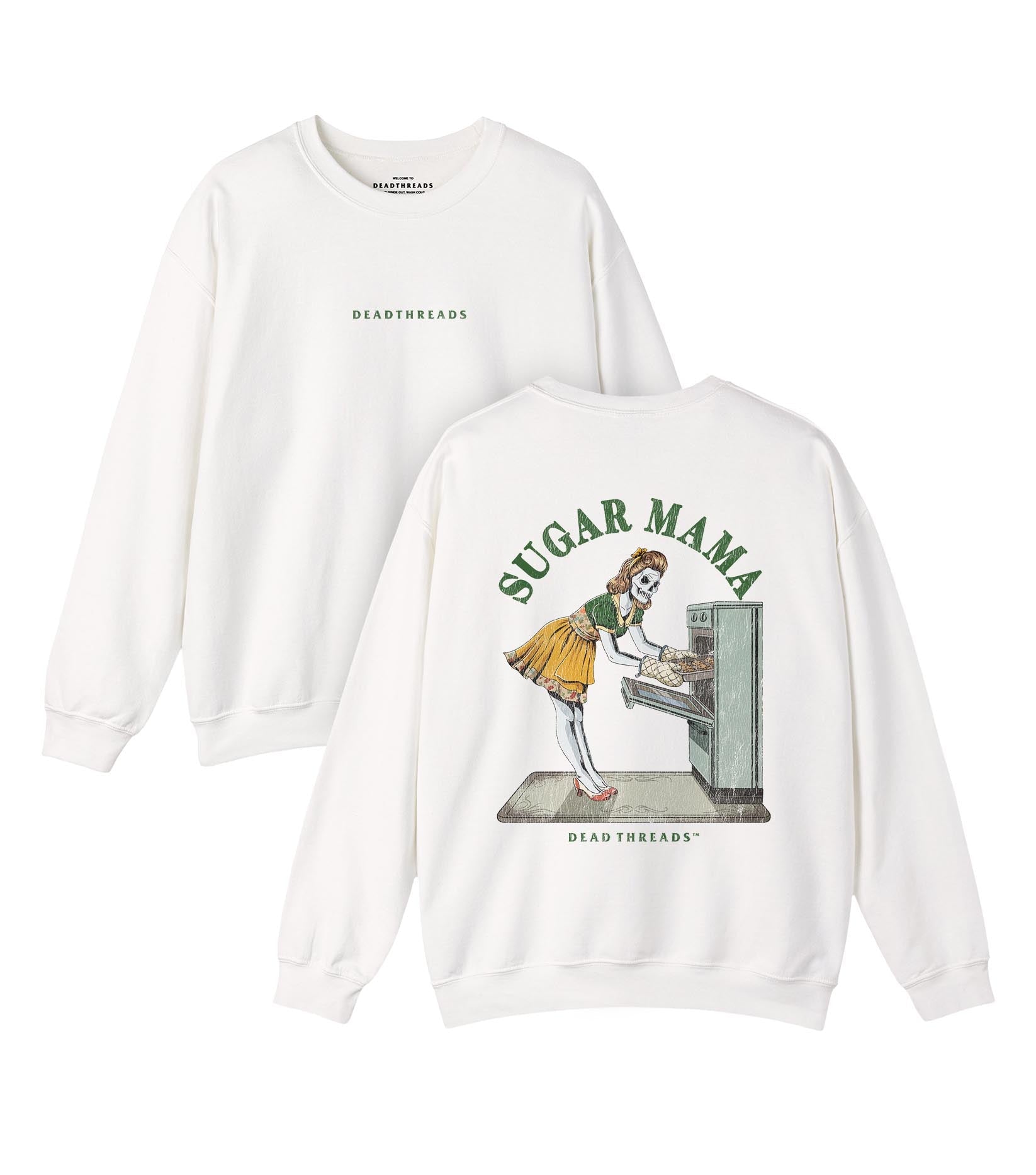 SUGAR MAMA - “DT ESSENTIAL" CREWNECK SWEATSHIRT – Sweatshirt – Dead Threads Apparel