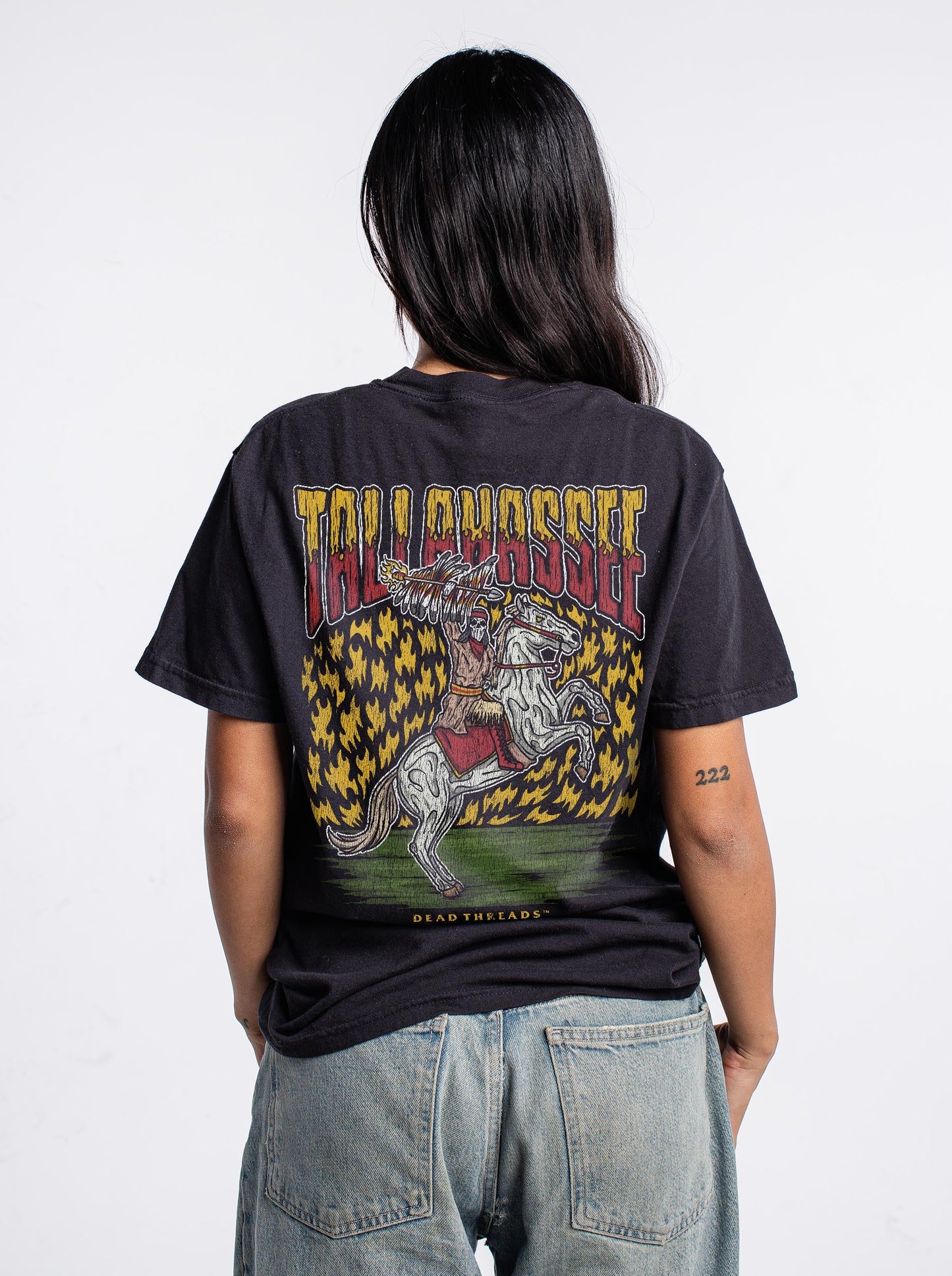 TALLAHASSEE - “3 SKULL” PREMIUM T - SHIRT – T-Shirt – Dead Threads Apparel