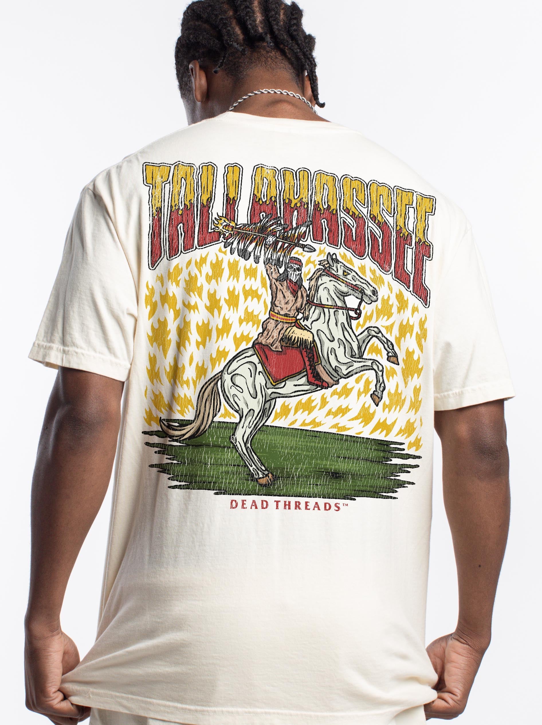TALLAHASSEE - “3 SKULL” PREMIUM T - SHIRT – T-Shirt – Dead Threads Apparel