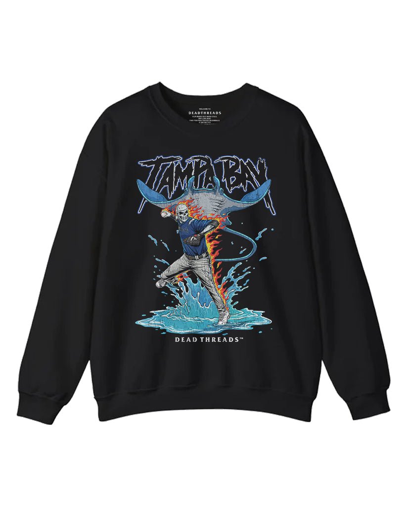 TAMPA BAY BASEBALL CREWNECK SWEATSHIRT – Sweatshirt – Dead Threads Apparel