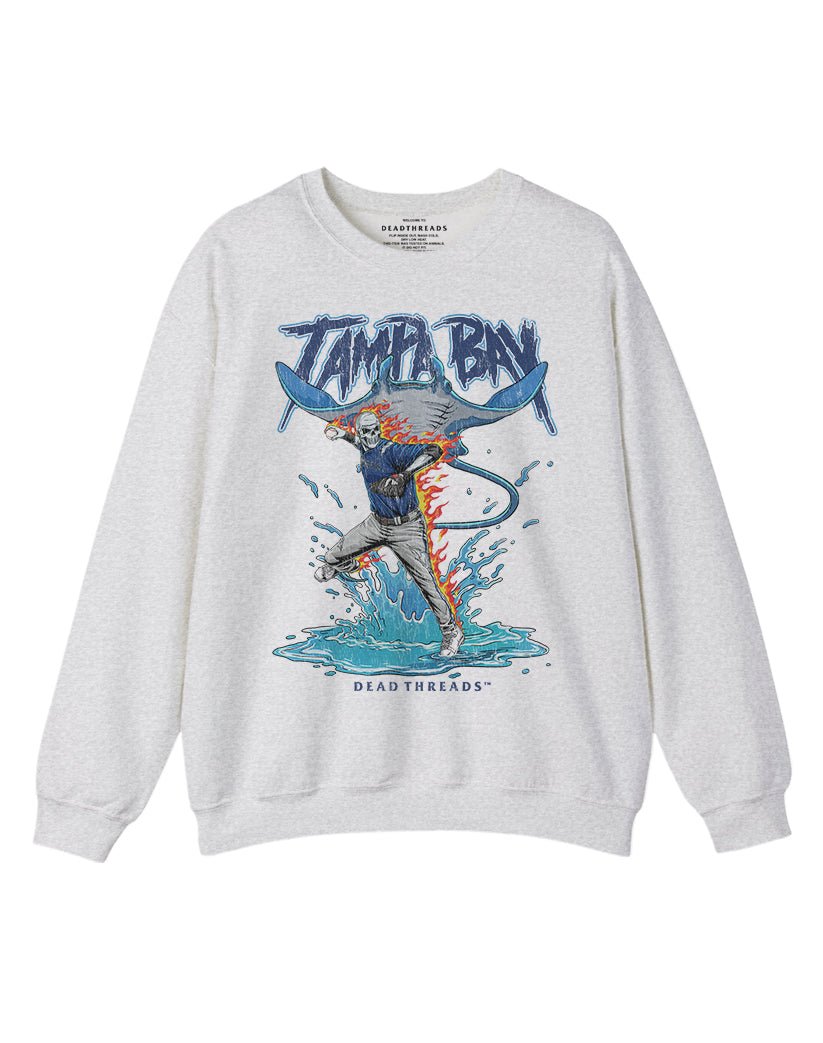 TAMPA BAY BASEBALL CREWNECK SWEATSHIRT – Sweatshirt – Dead Threads Apparel