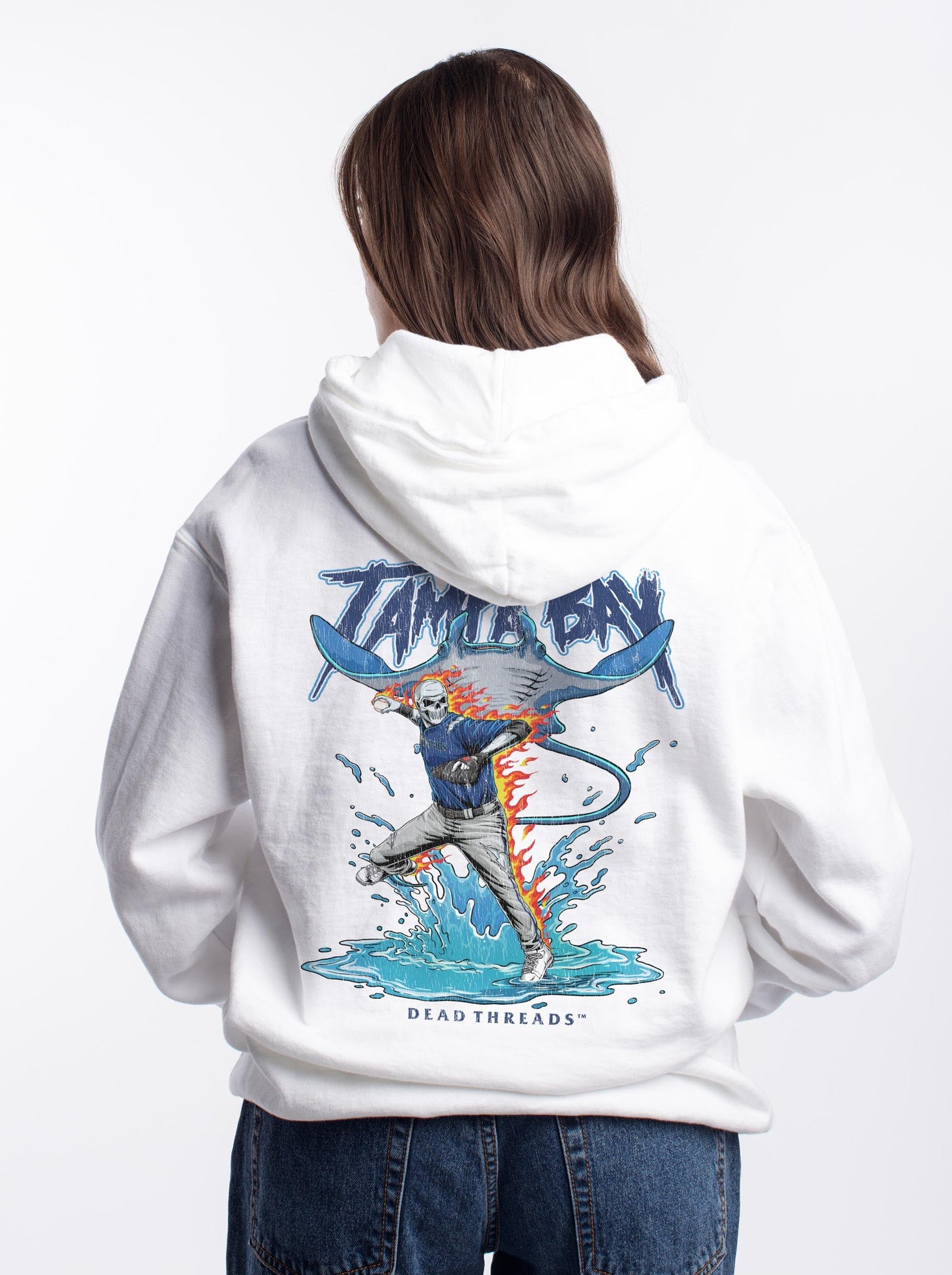 TAMPA BAY BASEBALL - “DT ESSENTIAL" HOODIE – Hoodie – Dead Threads Apparel