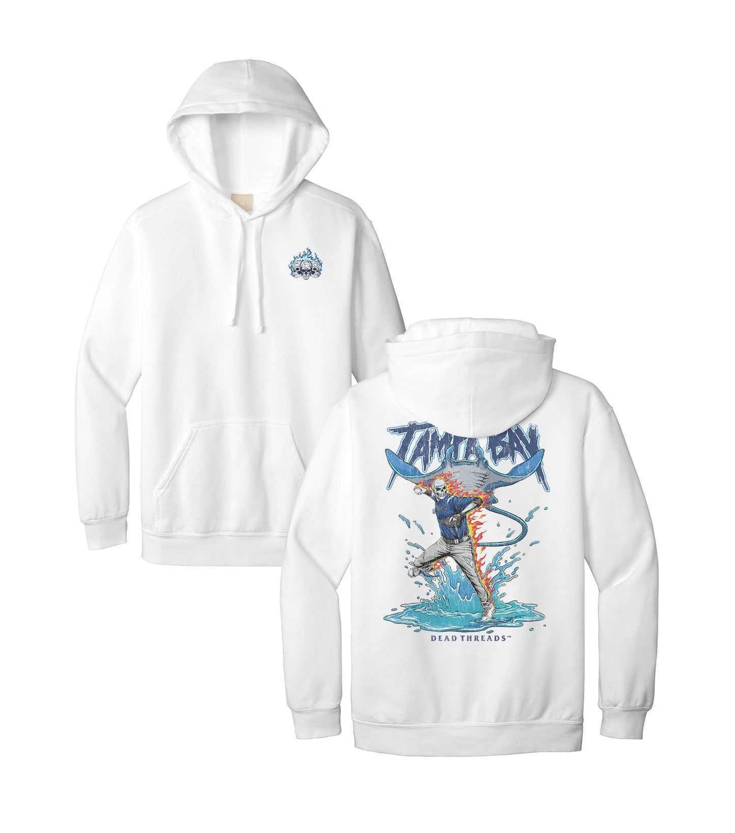 TAMPA BAY BASEBALL - HOODIE – Hoodie – Dead Threads Apparel