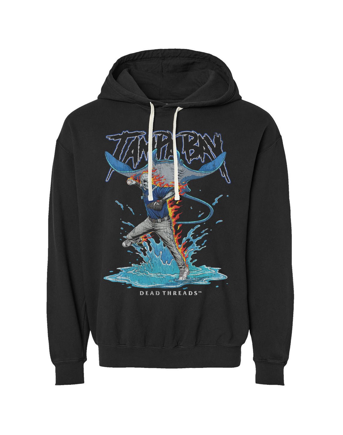 TAMPA BAY BASEBALL - LIGHTWEIGHT HOODIE – Lightweight – Dead Threads Apparel