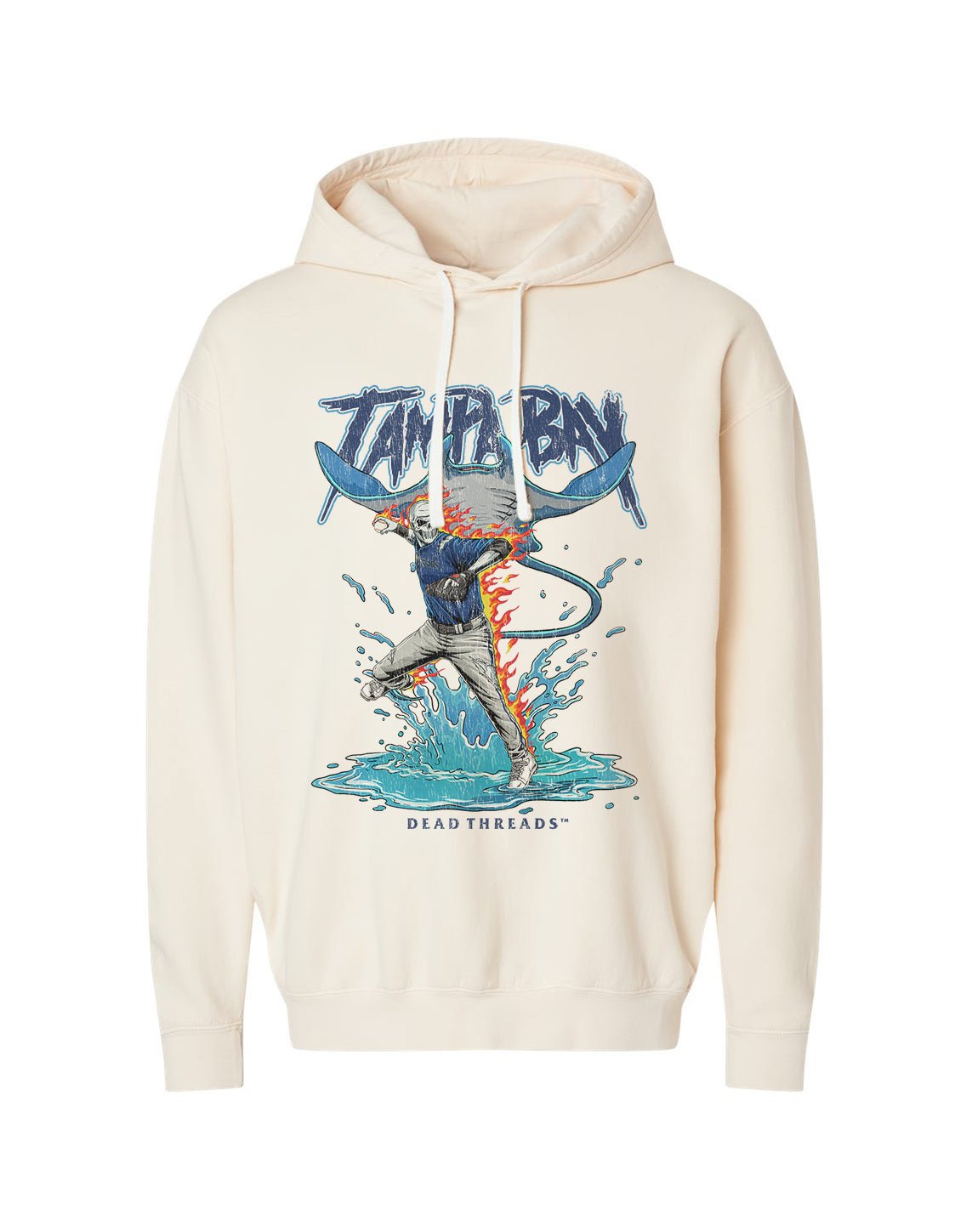 TAMPA BAY BASEBALL - LIGHTWEIGHT HOODIE – Lightweight – Dead Threads Apparel