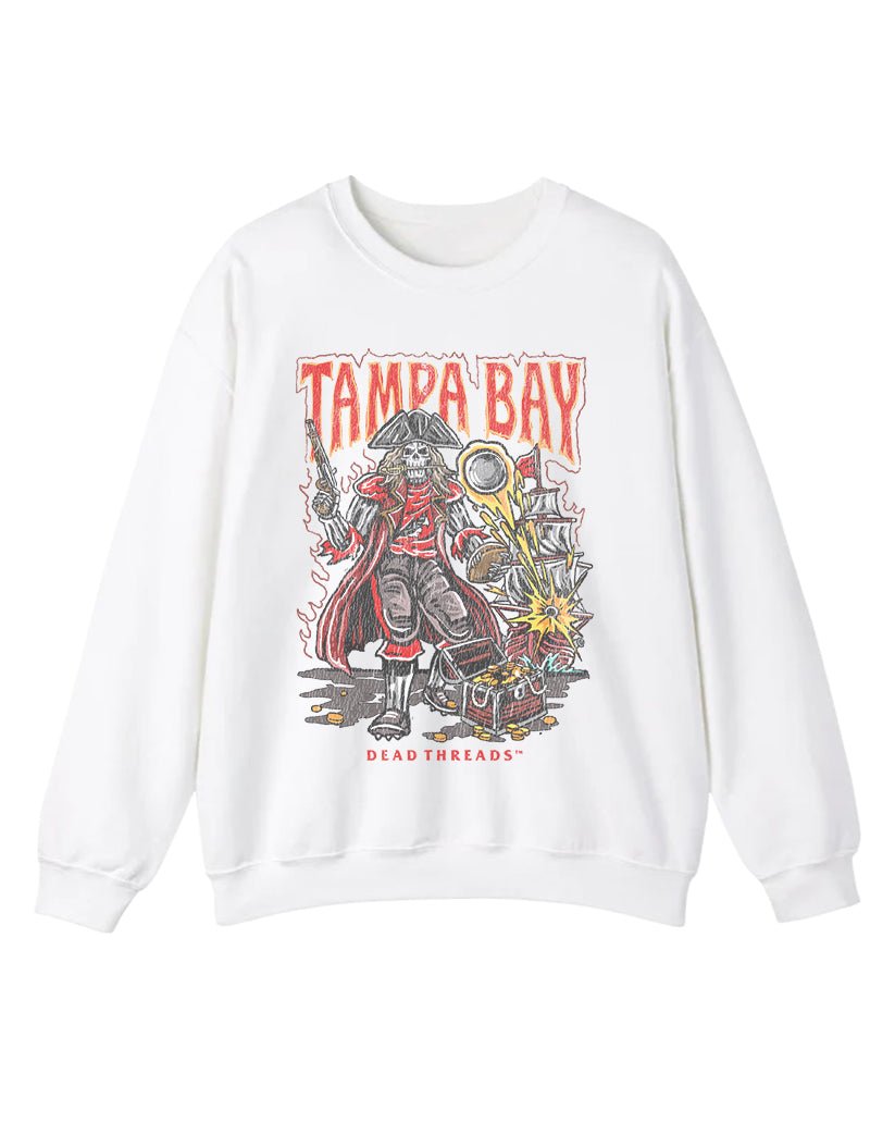 TAMPA BAY FOOTBALL CREWNECK SWEATSHIRT – Sweatshirt – Dead Threads Apparel