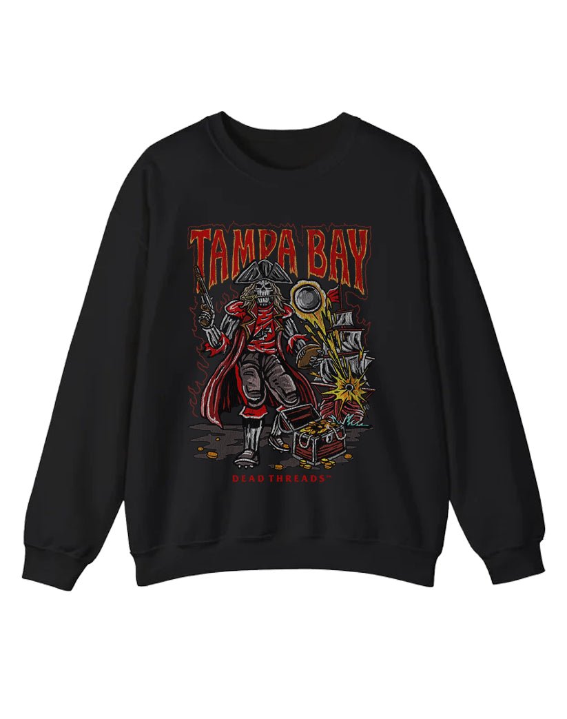 TAMPA BAY FOOTBALL CREWNECK SWEATSHIRT – Sweatshirt – Dead Threads Apparel