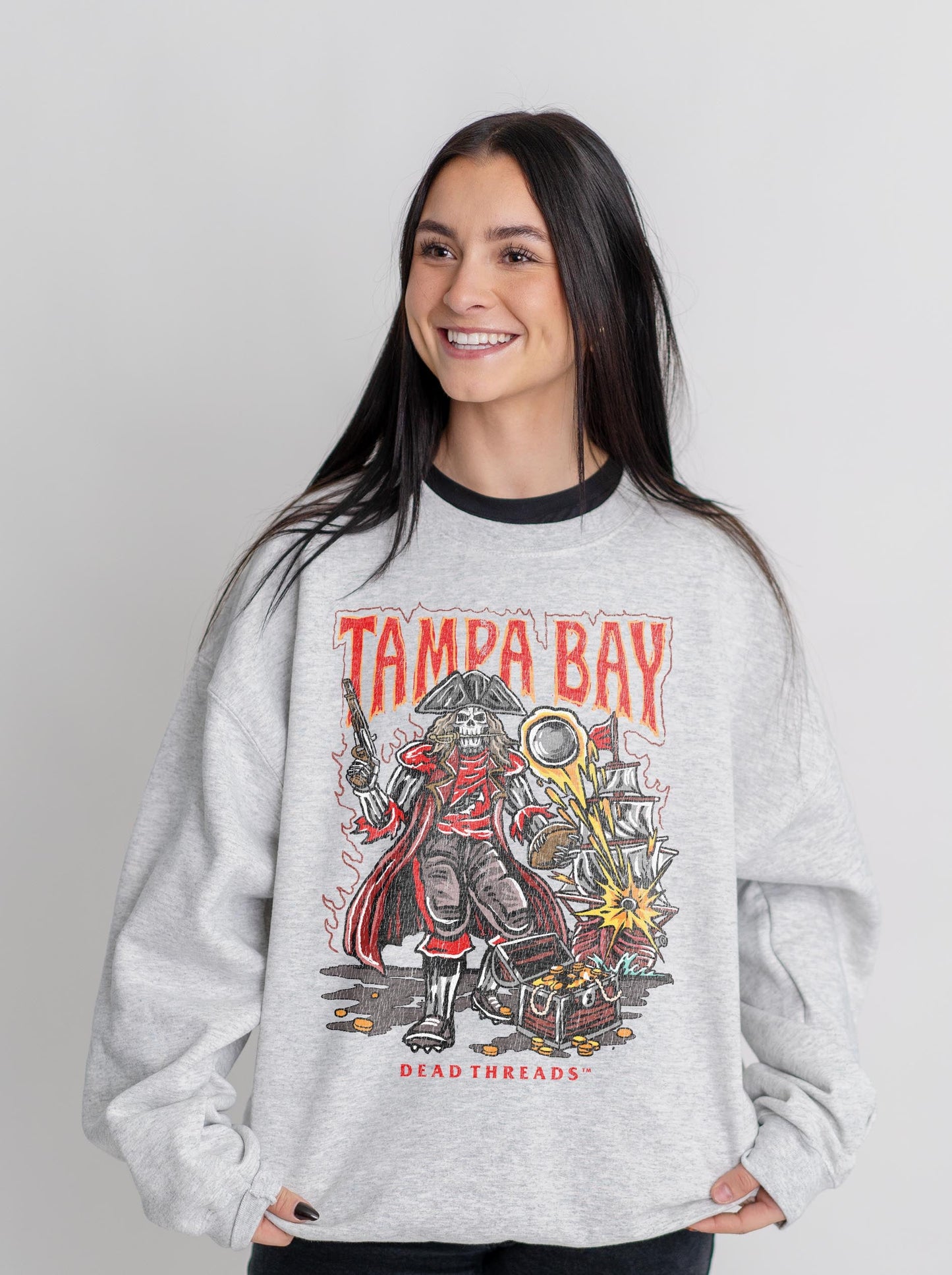 TAMPA BAY FOOTBALL CREWNECK SWEATSHIRT – Sweatshirt – Dead Threads Apparel