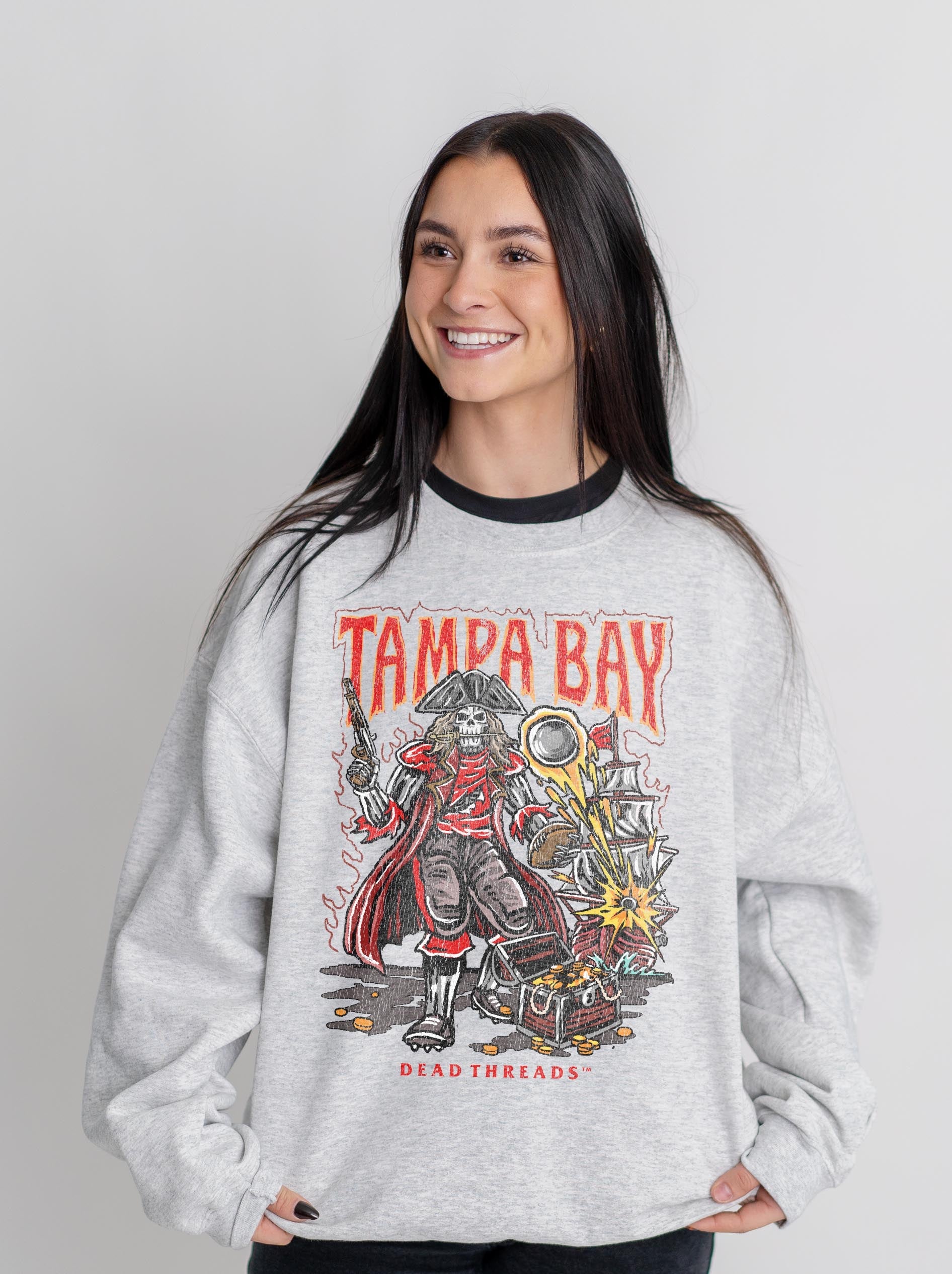 TAMPA BAY FOOTBALL CREWNECK SWEATSHIRT – Sweatshirt – Dead Threads Apparel