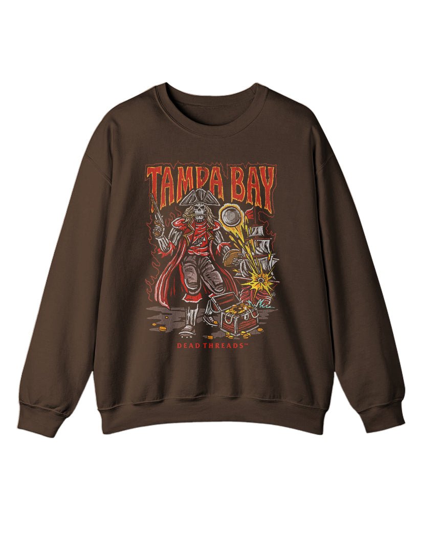TAMPA BAY FOOTBALL CREWNECK SWEATSHIRT – Sweatshirt – Dead Threads Apparel