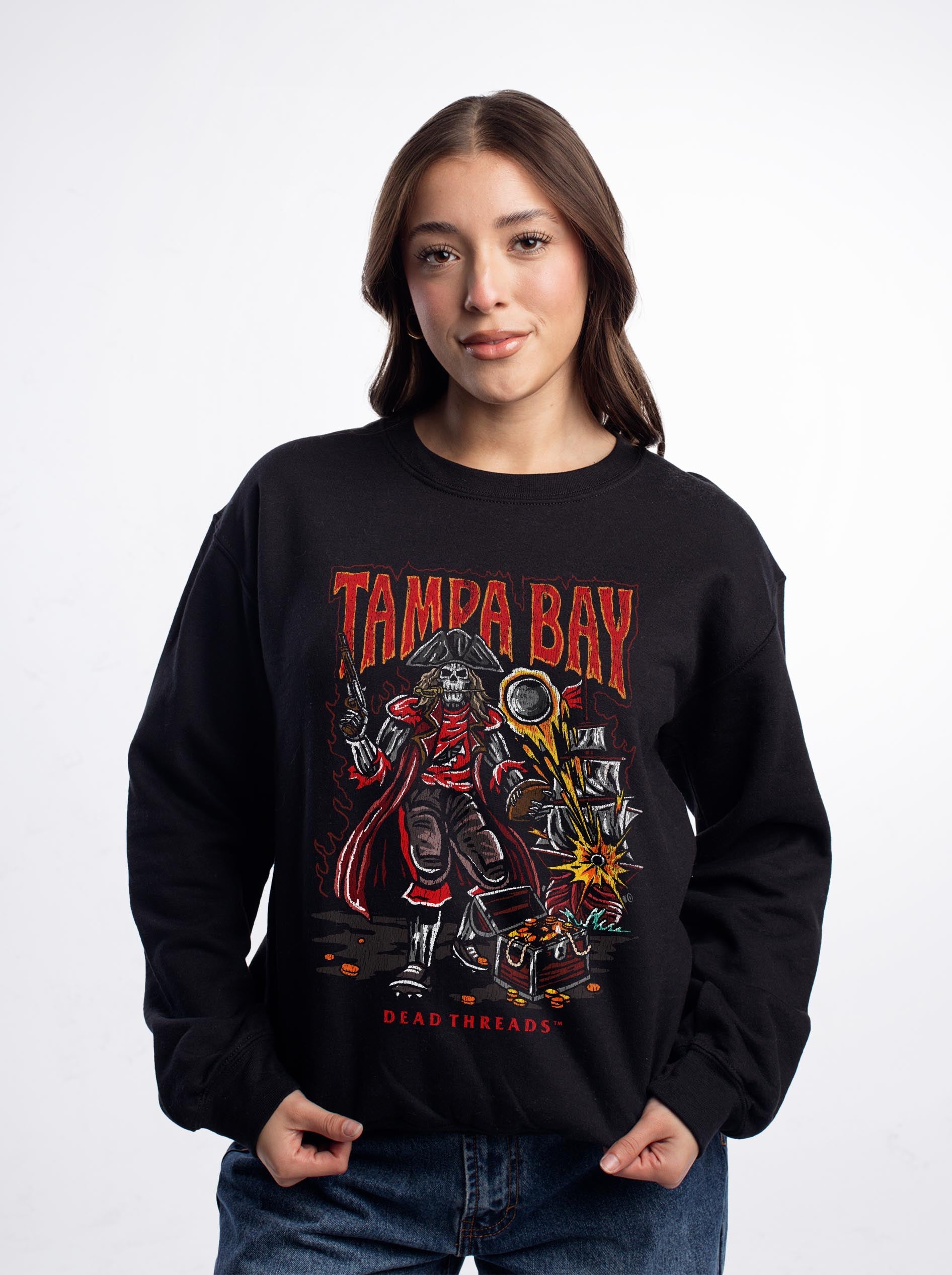 TAMPA BAY FOOTBALL CREWNECK SWEATSHIRT – Sweatshirt – Dead Threads Apparel