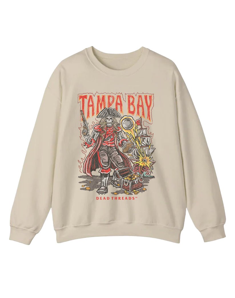 TAMPA BAY FOOTBALL CREWNECK SWEATSHIRT – Sweatshirt – Dead Threads Apparel