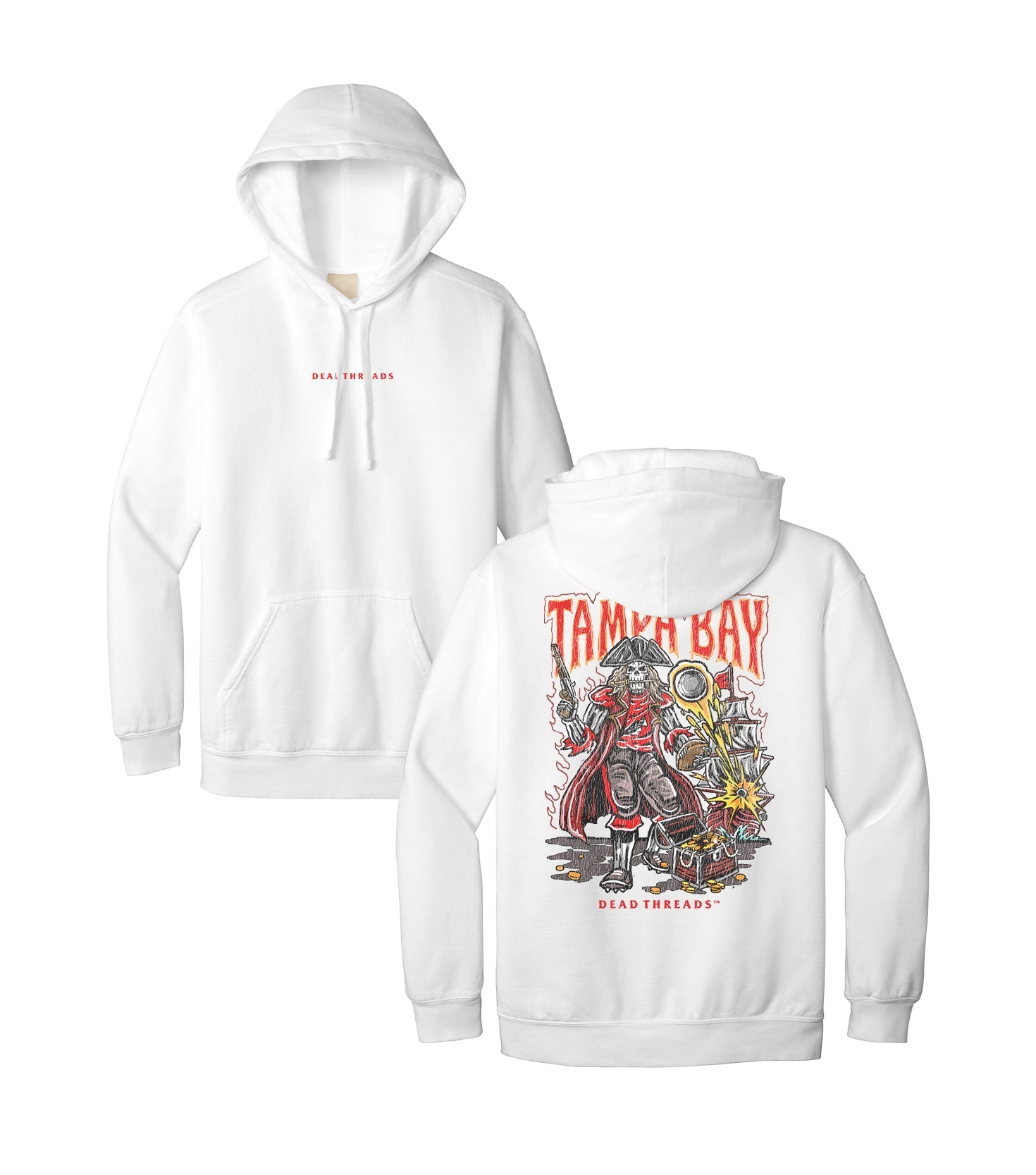 TAMPA BAY FOOTBALL - “DT ESSENTIAL" HOODIE – Hoodie – Dead Threads Apparel