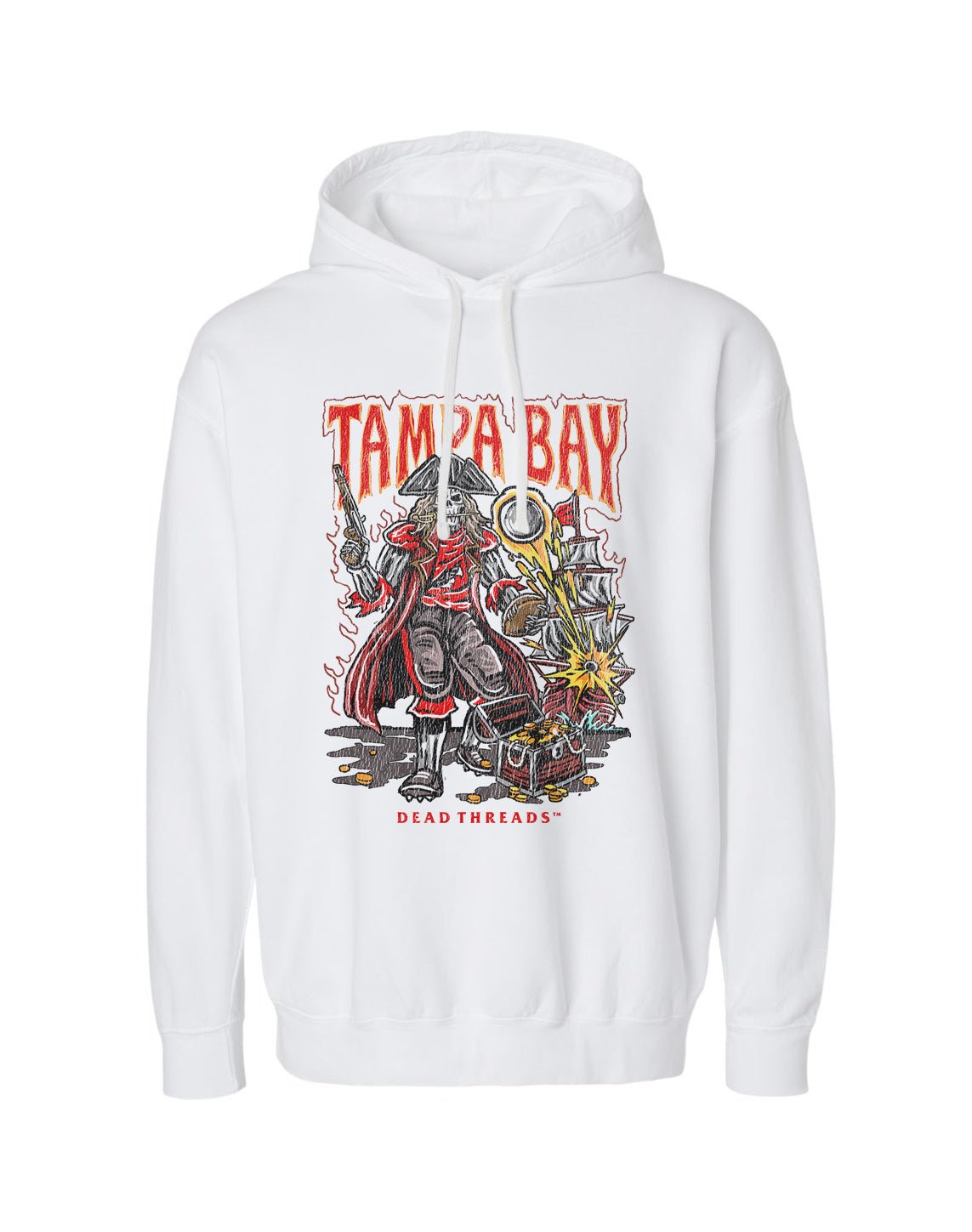 TAMPA BAY FOOTBALL - LIGHTWEIGHT HOODIE – Lightweight – Dead Threads Apparel