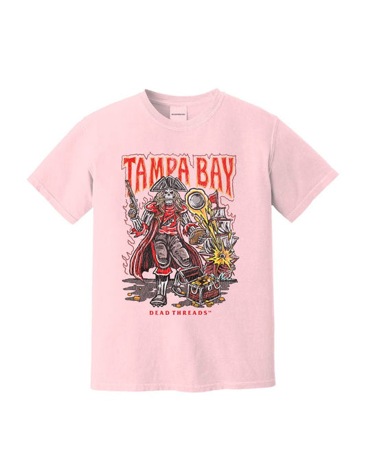 TAMPA BAY FOOTBALL v1 - PINK – T-Shirt – Dead Threads Apparel
