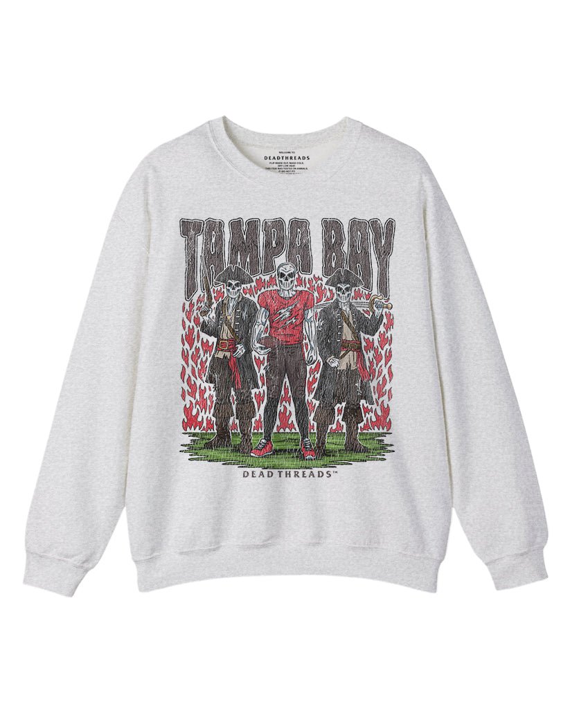TAMPA BAY FOOTBALL v2 CREWNECK SWEATSHIRT – Sweatshirt – Dead Threads Apparel