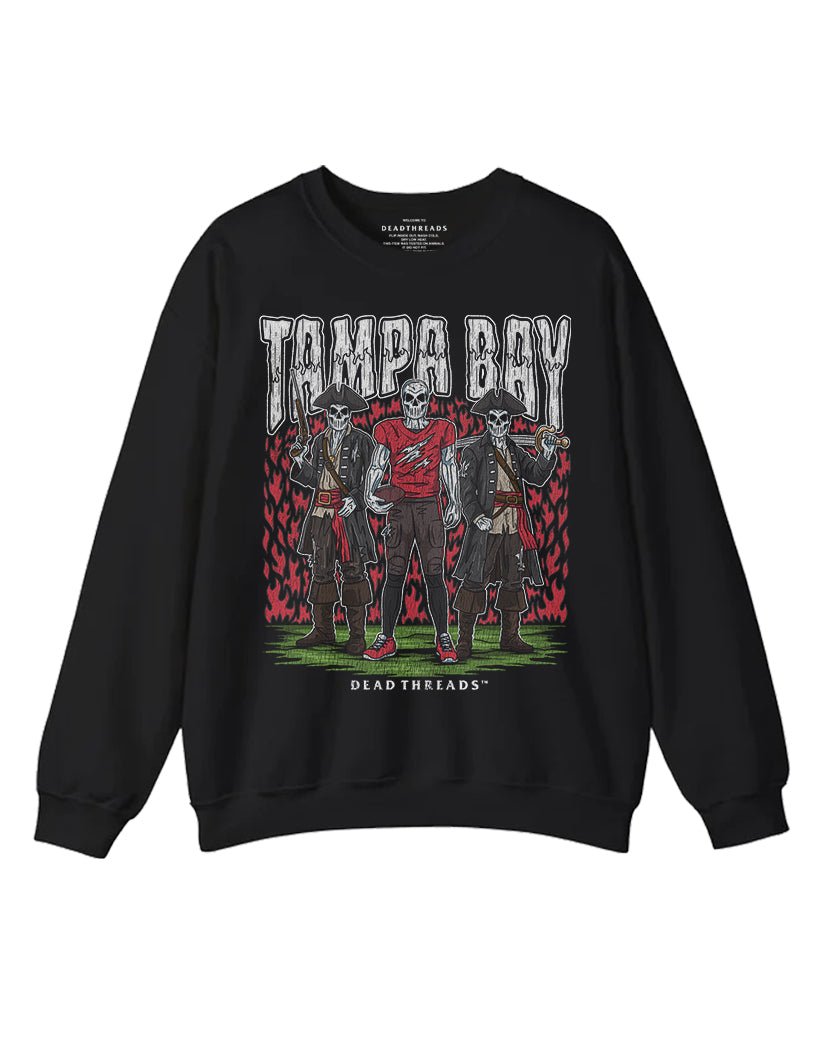 TAMPA BAY FOOTBALL v2 CREWNECK SWEATSHIRT – Sweatshirt – Dead Threads Apparel