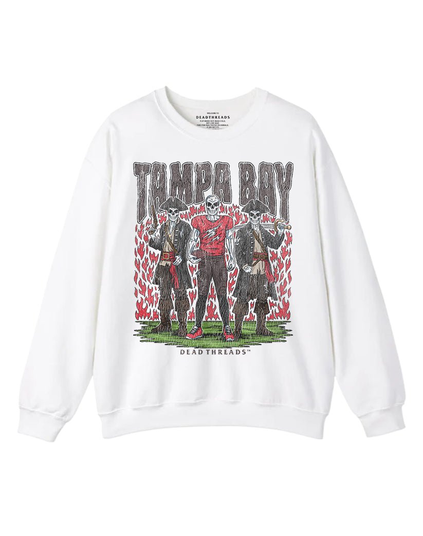 TAMPA BAY FOOTBALL v2 CREWNECK SWEATSHIRT – Sweatshirt – Dead Threads Apparel