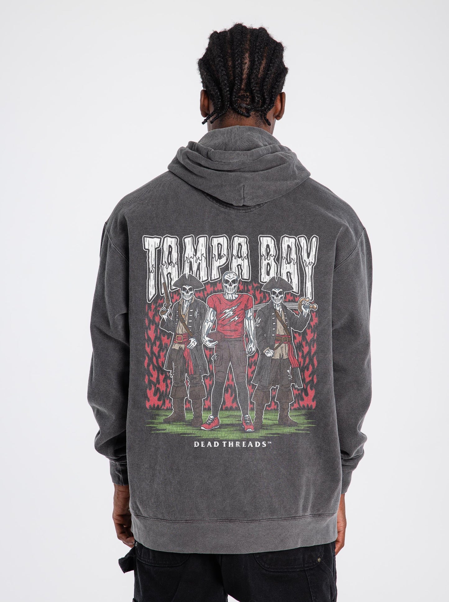 TAMPA BAY FOOTBALL v2 - HOODIE – Hoodie – Dead Threads Apparel