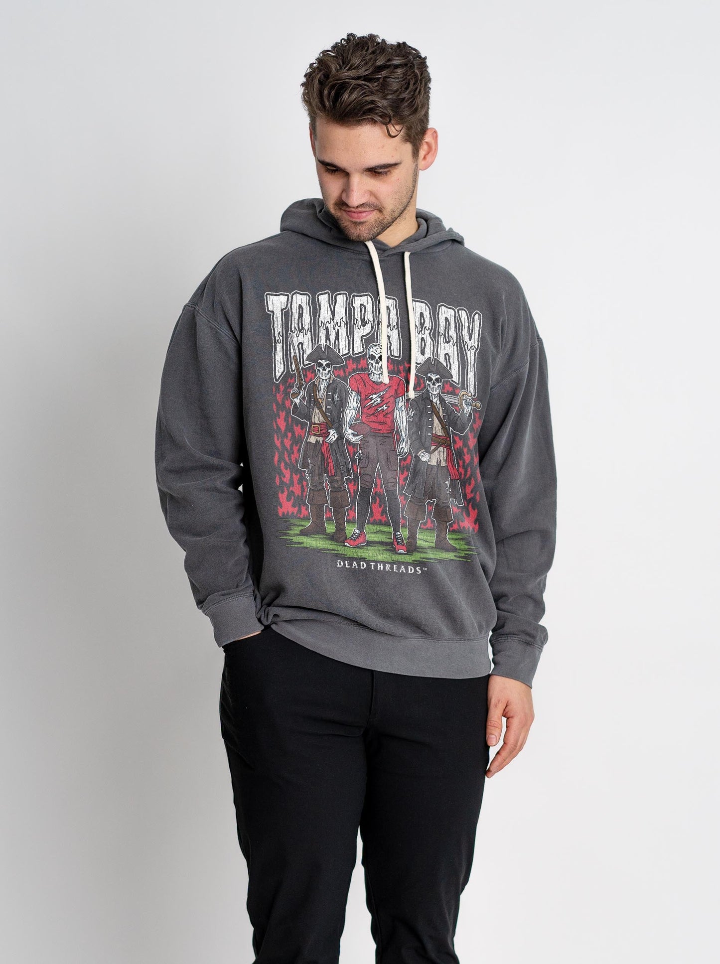 TAMPA BAY FOOTBALL v2 - LIGHTWEIGHT HOODIE – Lightweight – Dead Threads Apparel