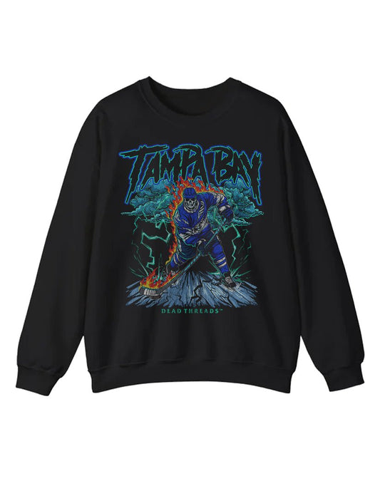 TAMPA BAY HOCKEY CREWNECK SWEATSHIRT – Sweatshirt – Dead Threads Apparel