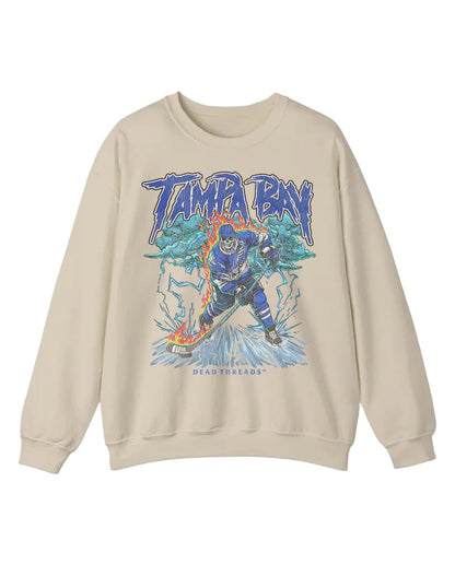 TAMPA BAY HOCKEY CREWNECK SWEATSHIRT – Sweatshirt – Dead Threads Apparel