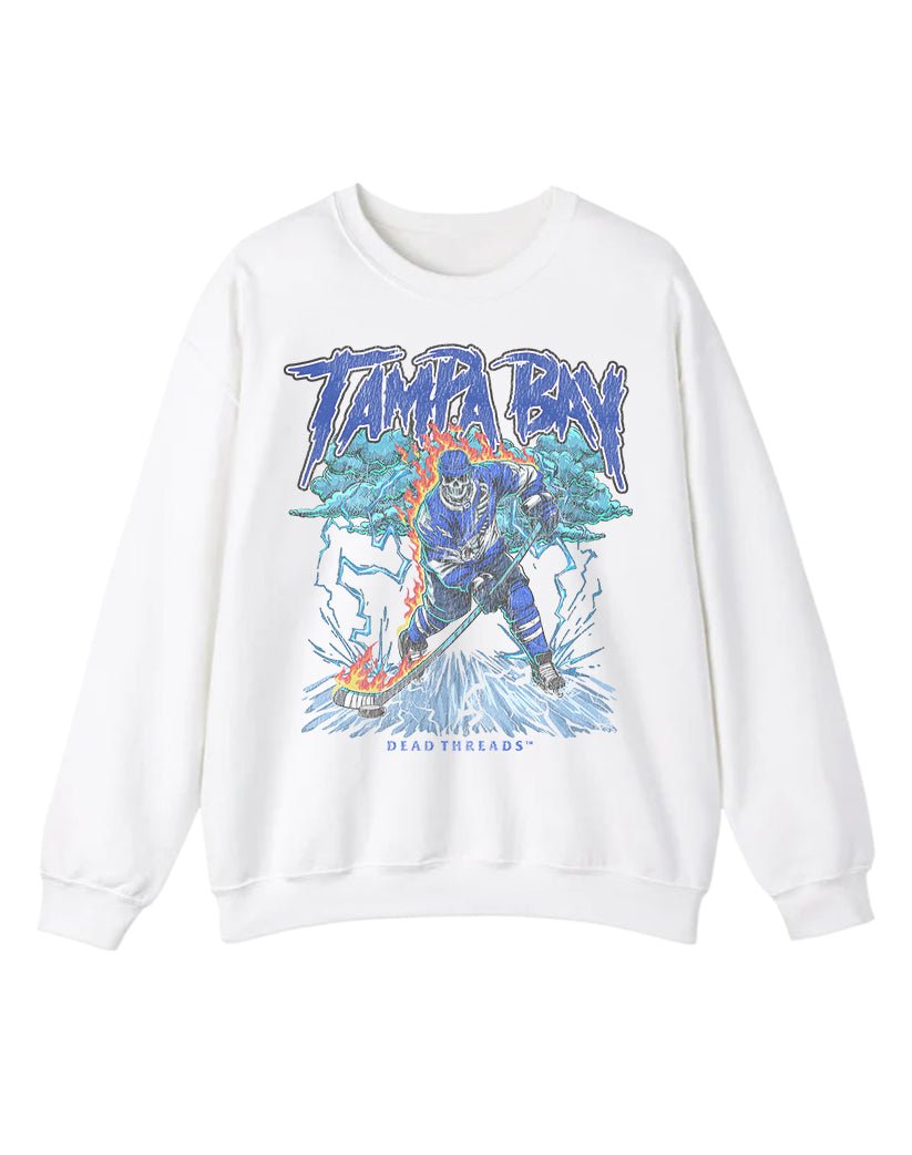 TAMPA BAY HOCKEY CREWNECK SWEATSHIRT – Sweatshirt – Dead Threads Apparel
