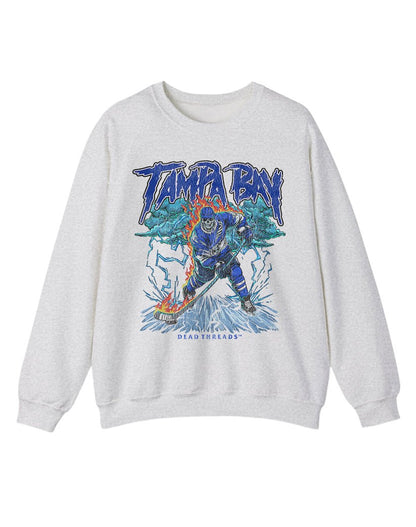 TAMPA BAY HOCKEY CREWNECK SWEATSHIRT – Sweatshirt – Dead Threads Apparel