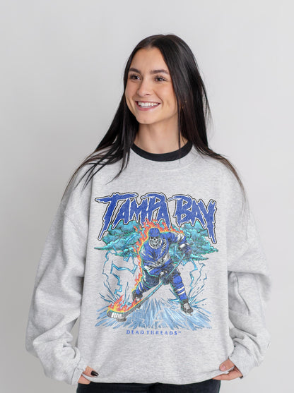 TAMPA BAY HOCKEY CREWNECK SWEATSHIRT – Sweatshirt – Dead Threads Apparel